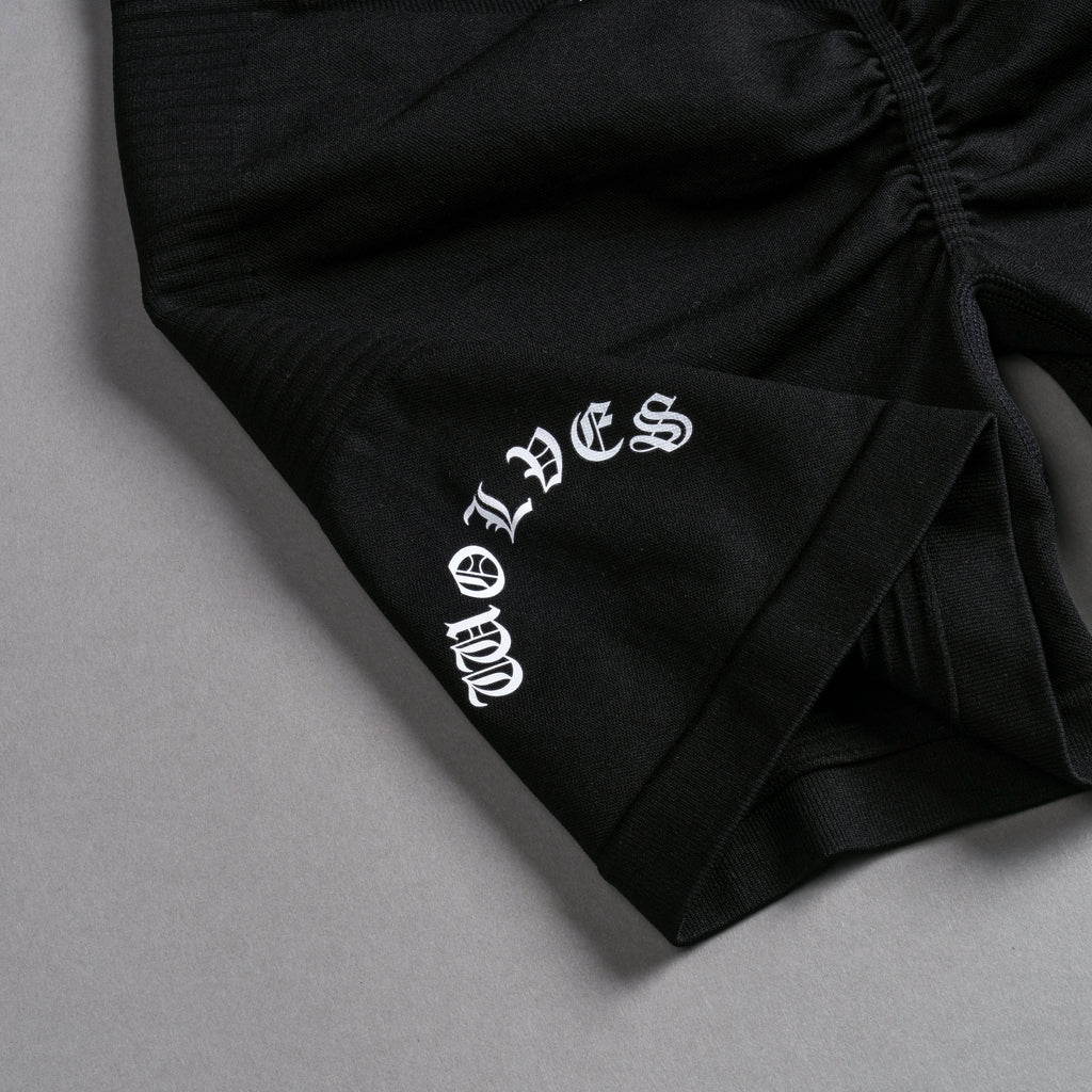 Chopper Everson Seamless "Valencourt" Shorts in Black — imagem 11
