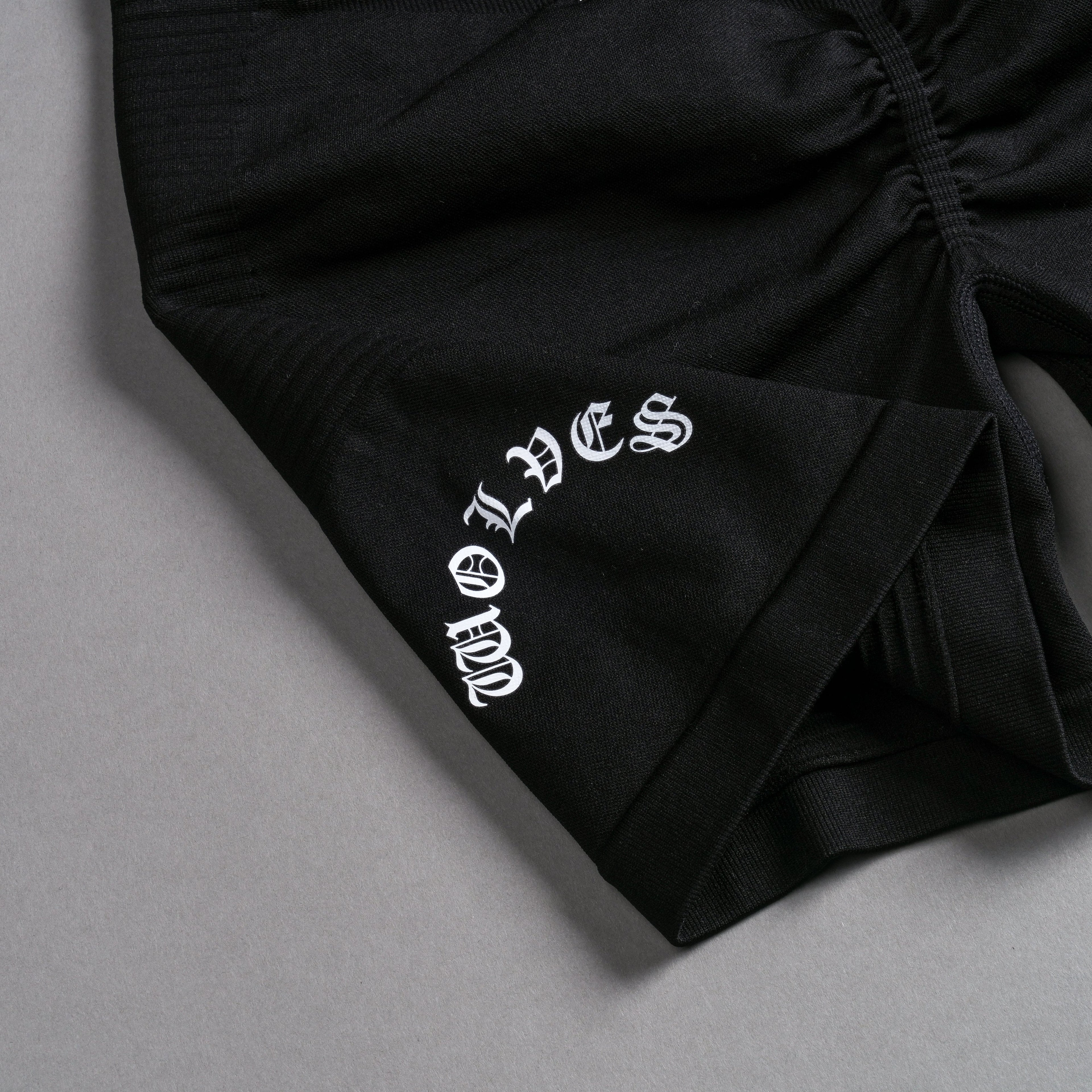 Chopper Everson Seamless "Valencourt" Shorts in Black — imagem 11