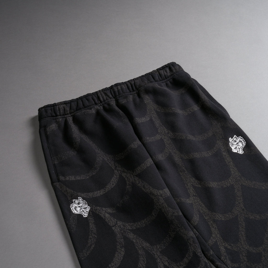 Symbiote Web She Post Longe Sweats in Black — imagem 7