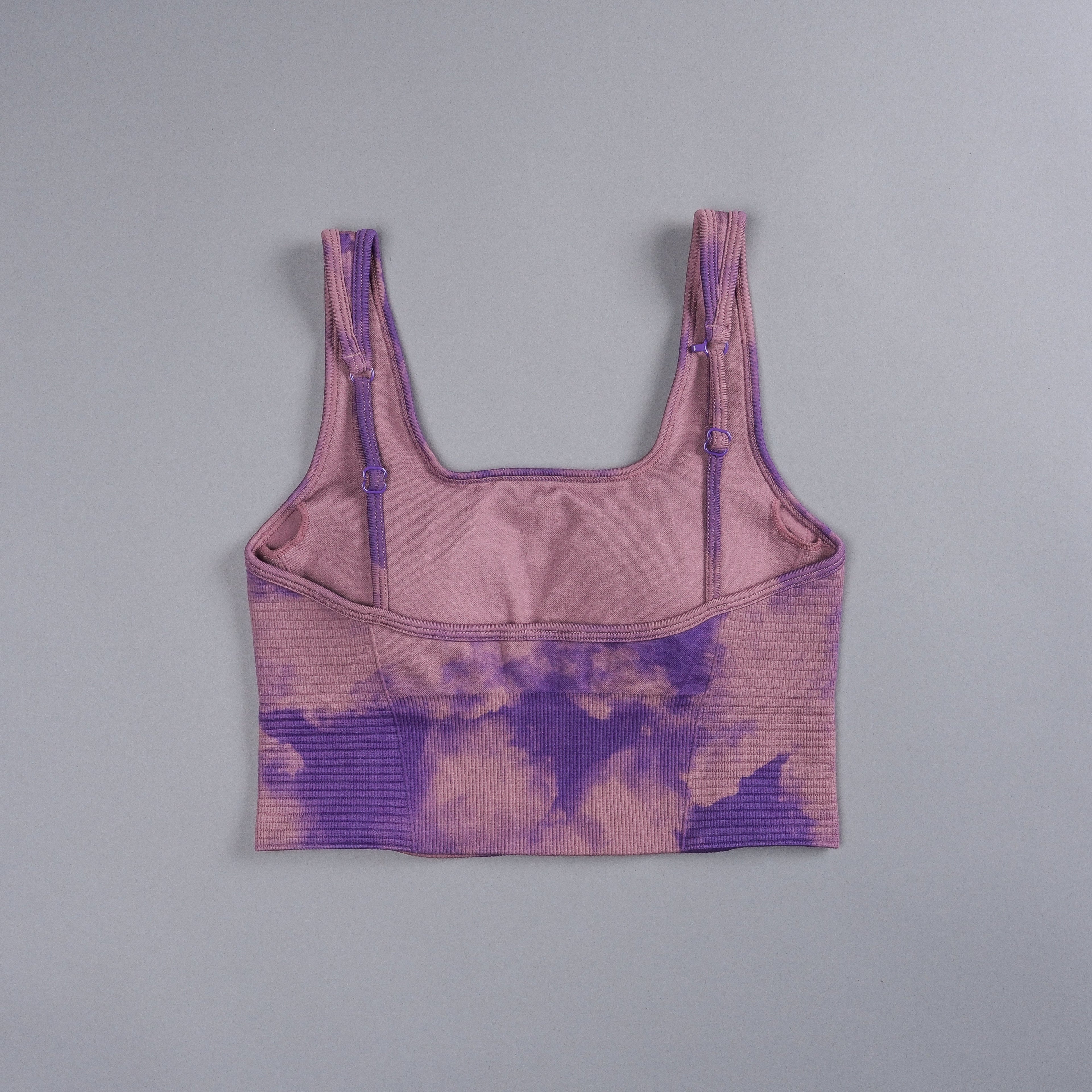 Our Stamp "Everson Seamless" Valencourt Bra in Purple Sky — imagem 4