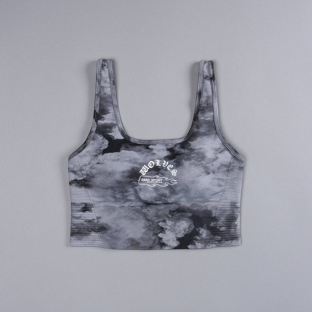 Riders "Everson Seamless" Valencourt Bra in Black Ghost Clouds — imagem 3
