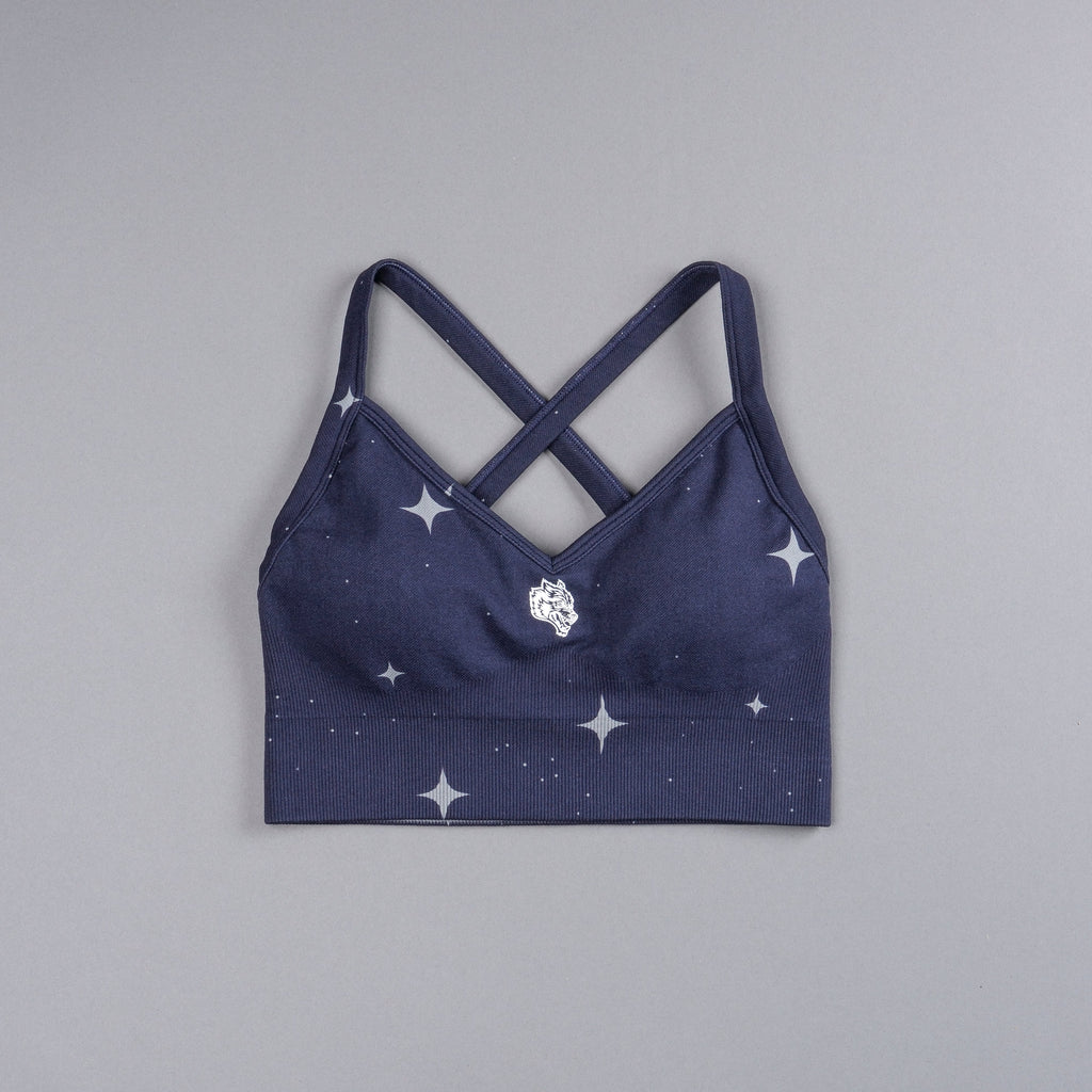 Single Wolf "Everson Seamless" Sierra Bra in Gotham Blue Starry Night - imagem 3