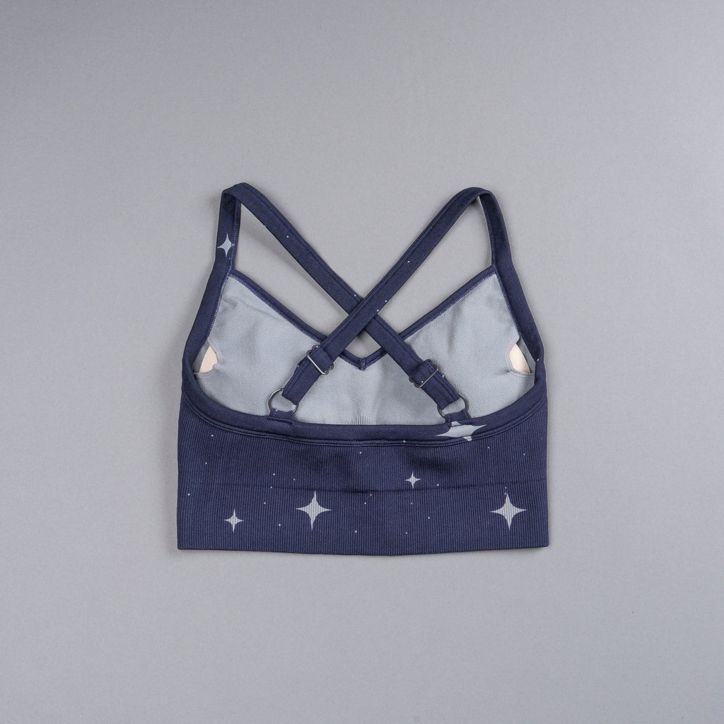 Single Wolf "Everson Seamless" Sierra Bra in Gotham Blue Starry Night - imagem 4