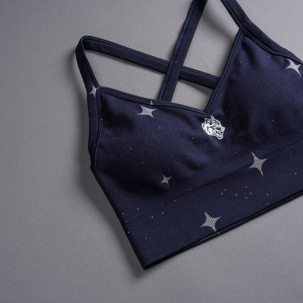 Single Wolf "Everson Seamless" Sierra Bra in Gotham Blue Starry Night - imagem 8