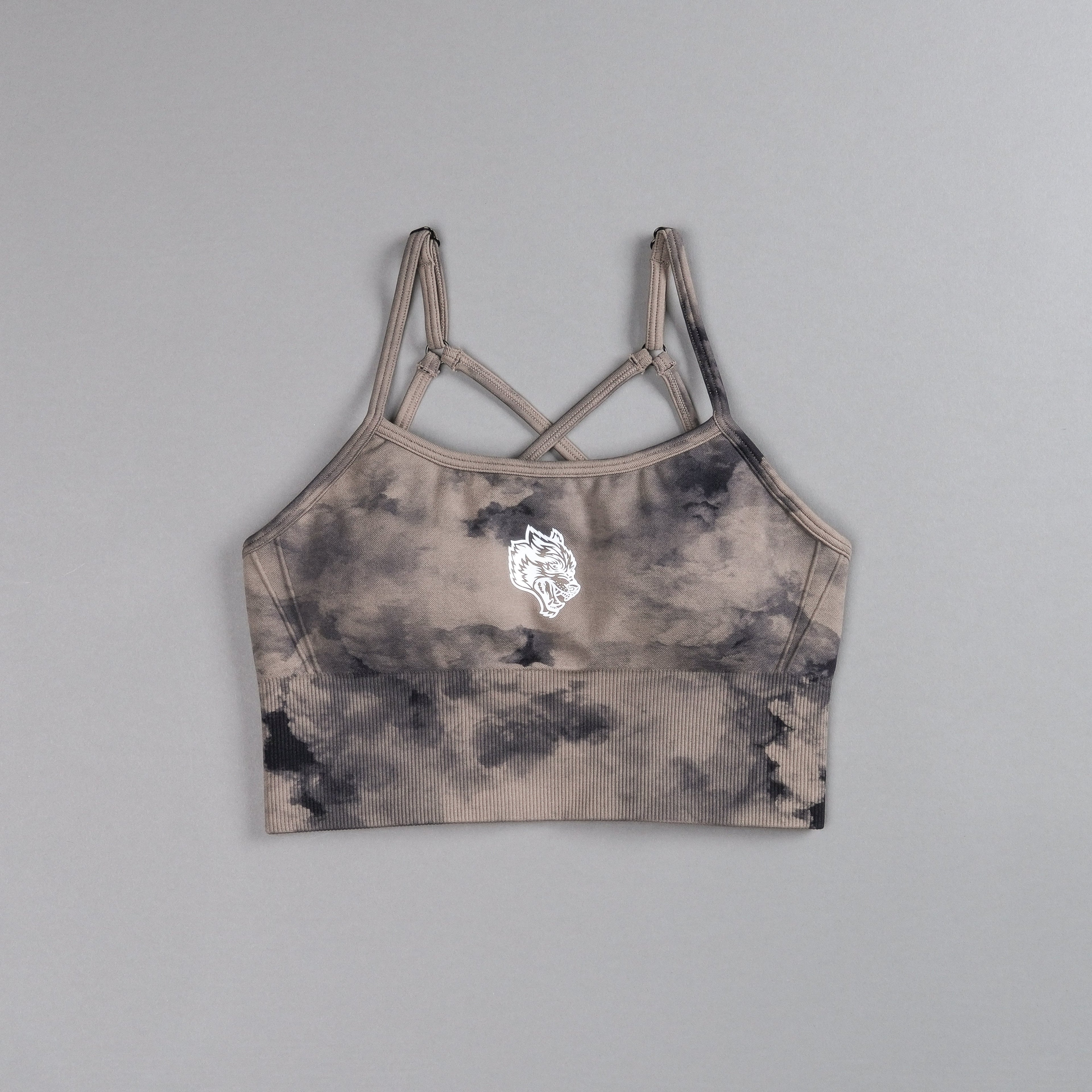 Single "Everson Seamless" Huxley Bra in Taupe Ghost Clouds — imagem 8