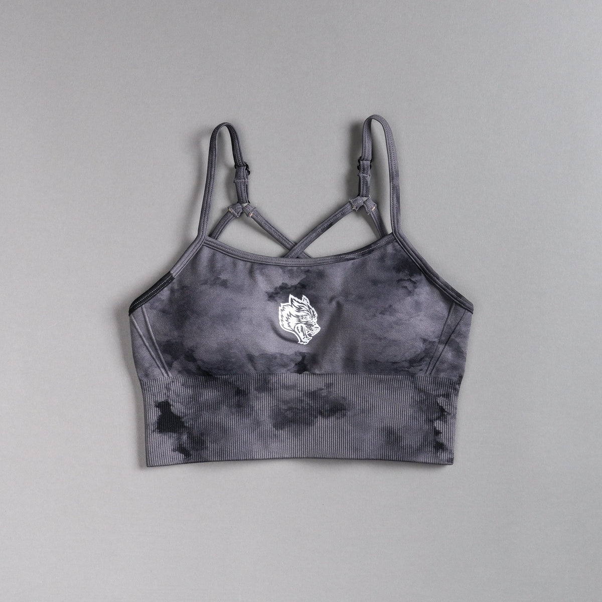Single "Everson Seamless" Huxley Bra in Black Ghost Clouds - imagem 3