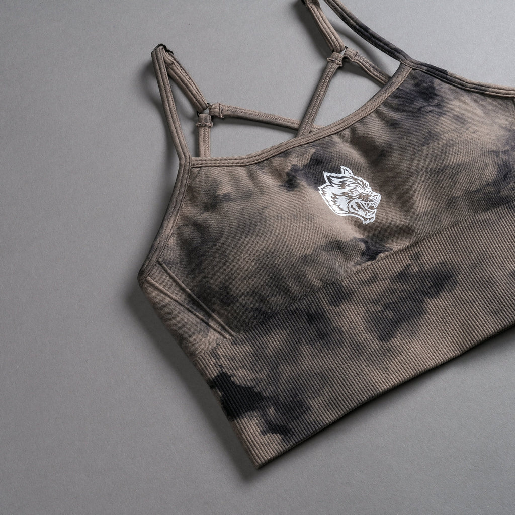 Single "Everson Seamless" Huxley Bra in Taupe Ghost Clouds — imagem 10