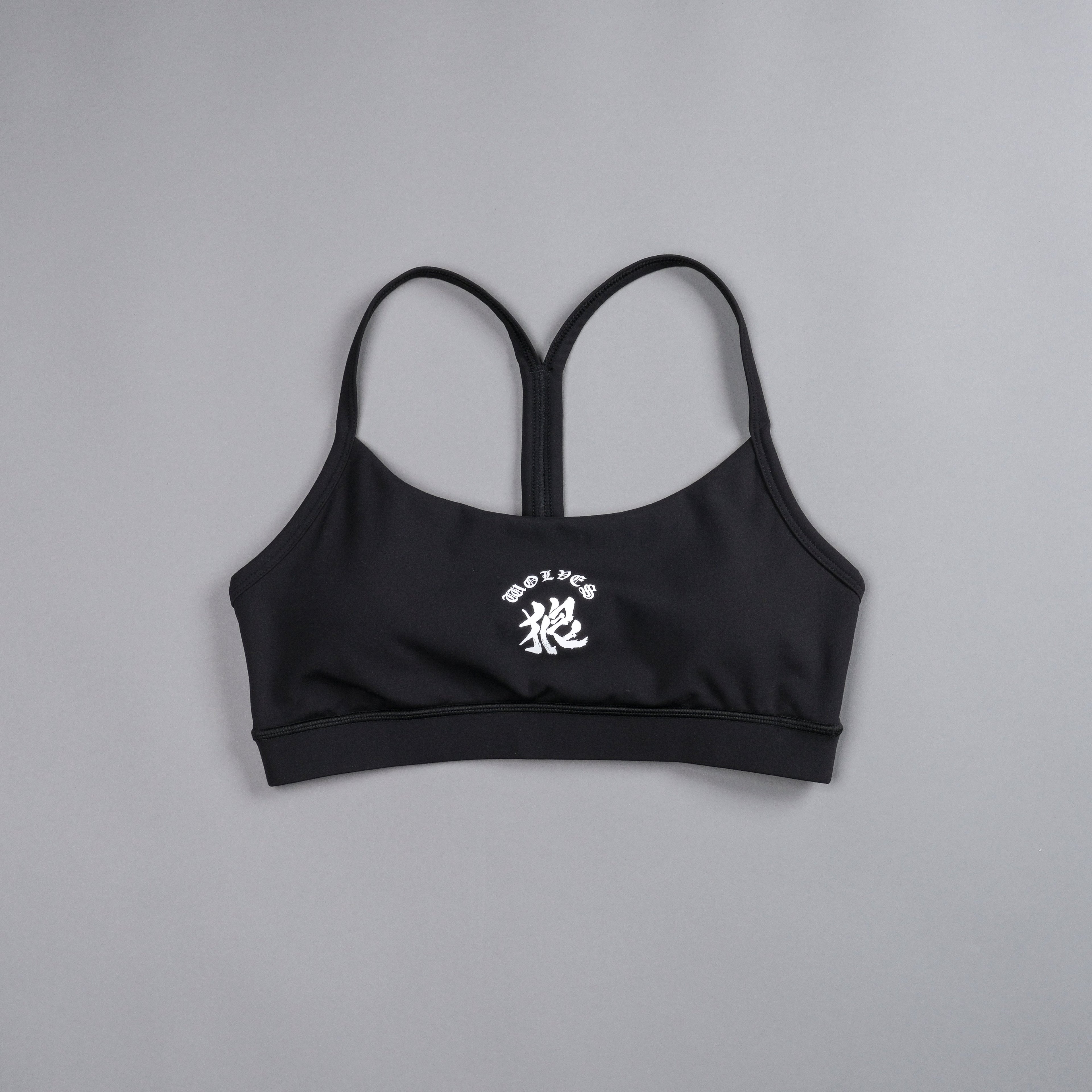 Wolf Kanji "Energy" Everyday Sports Bra in Black — imagem 3