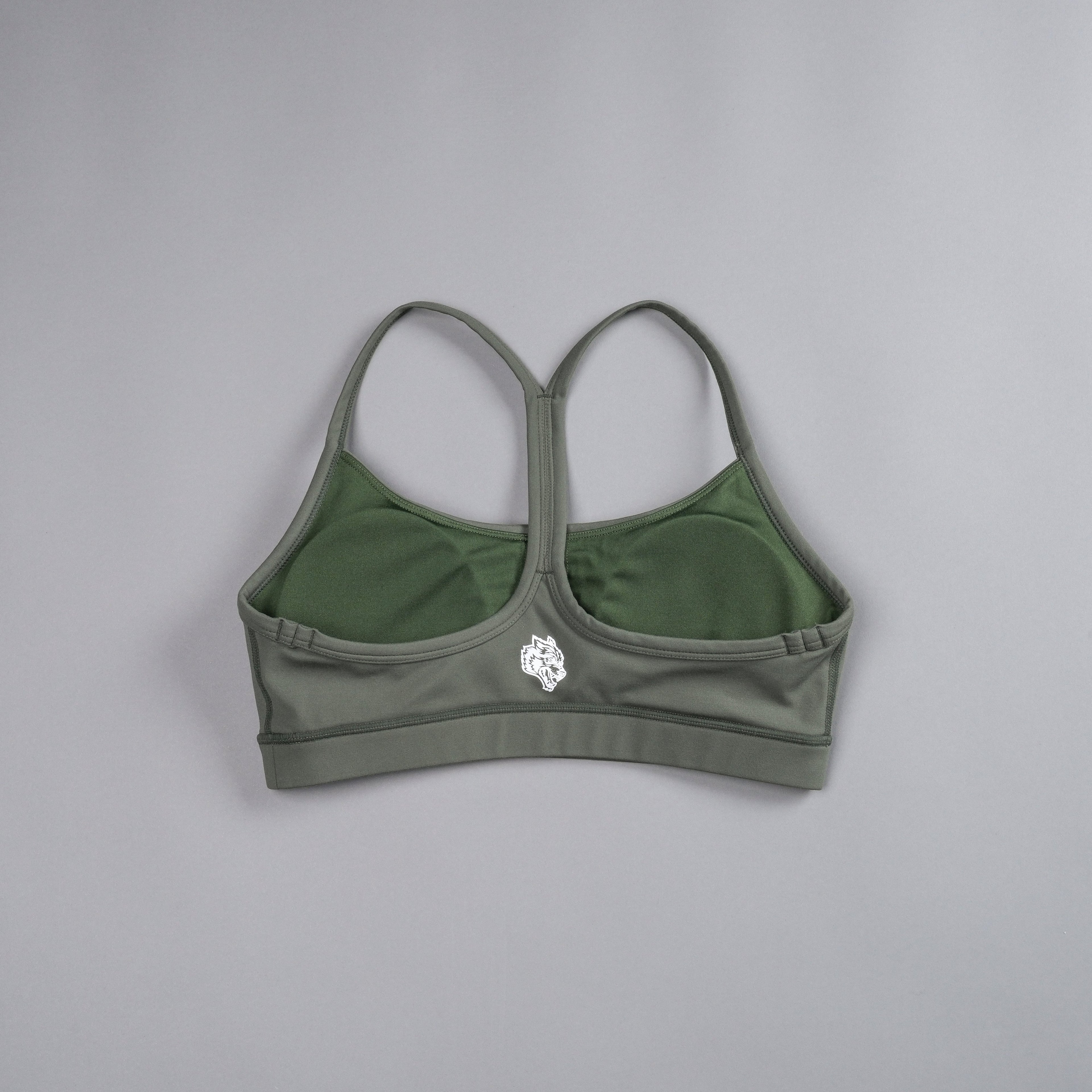 Wolf Kanji "Energy" Everyday Sports Bra in Pine Green — imagem 4