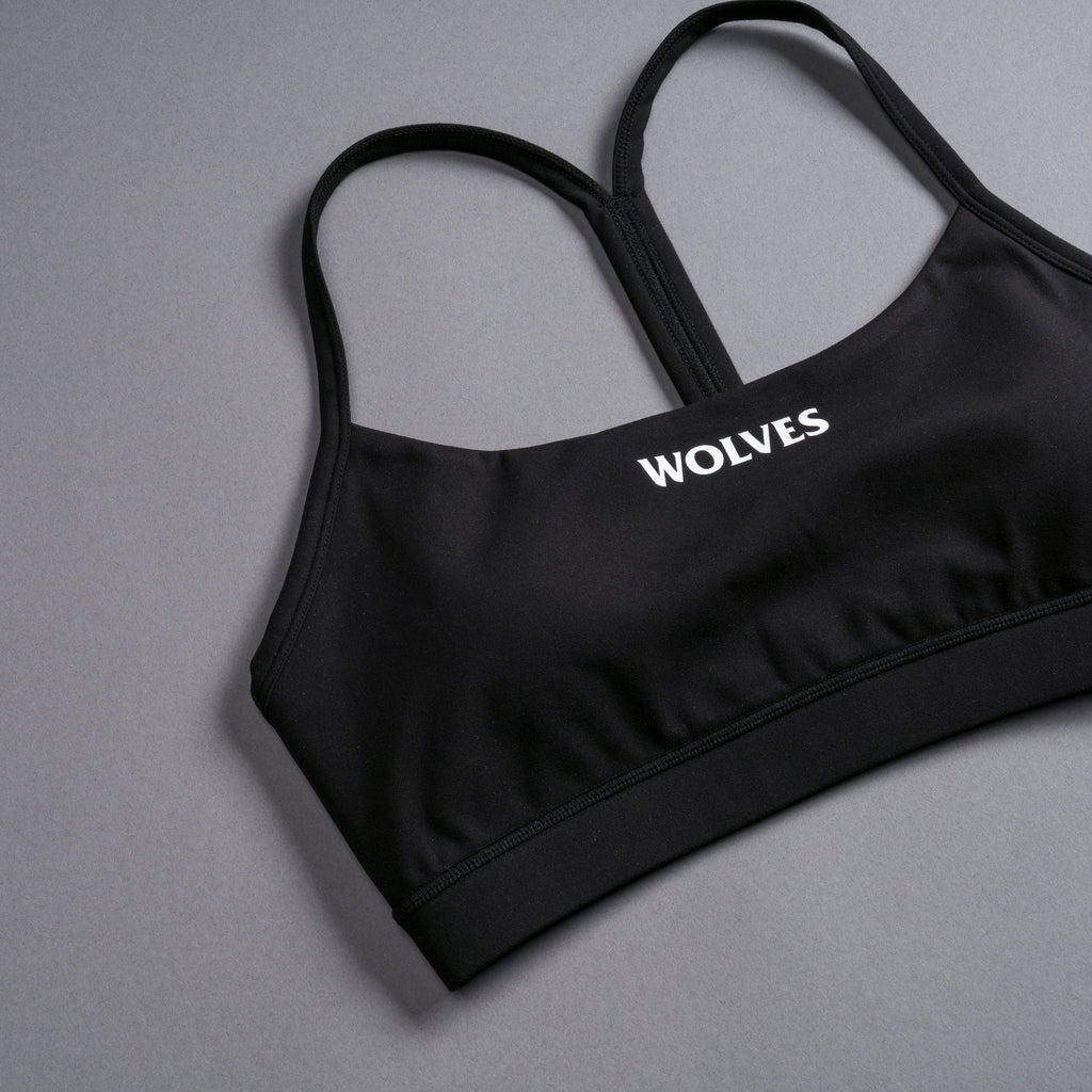 WLVS "Energy" Everyday Sports Bra in Black — imagem 6