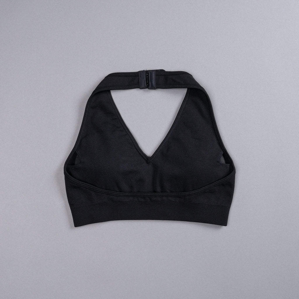 Hardcore "Everson Seamless" Halter Bra in Black — imagem 3