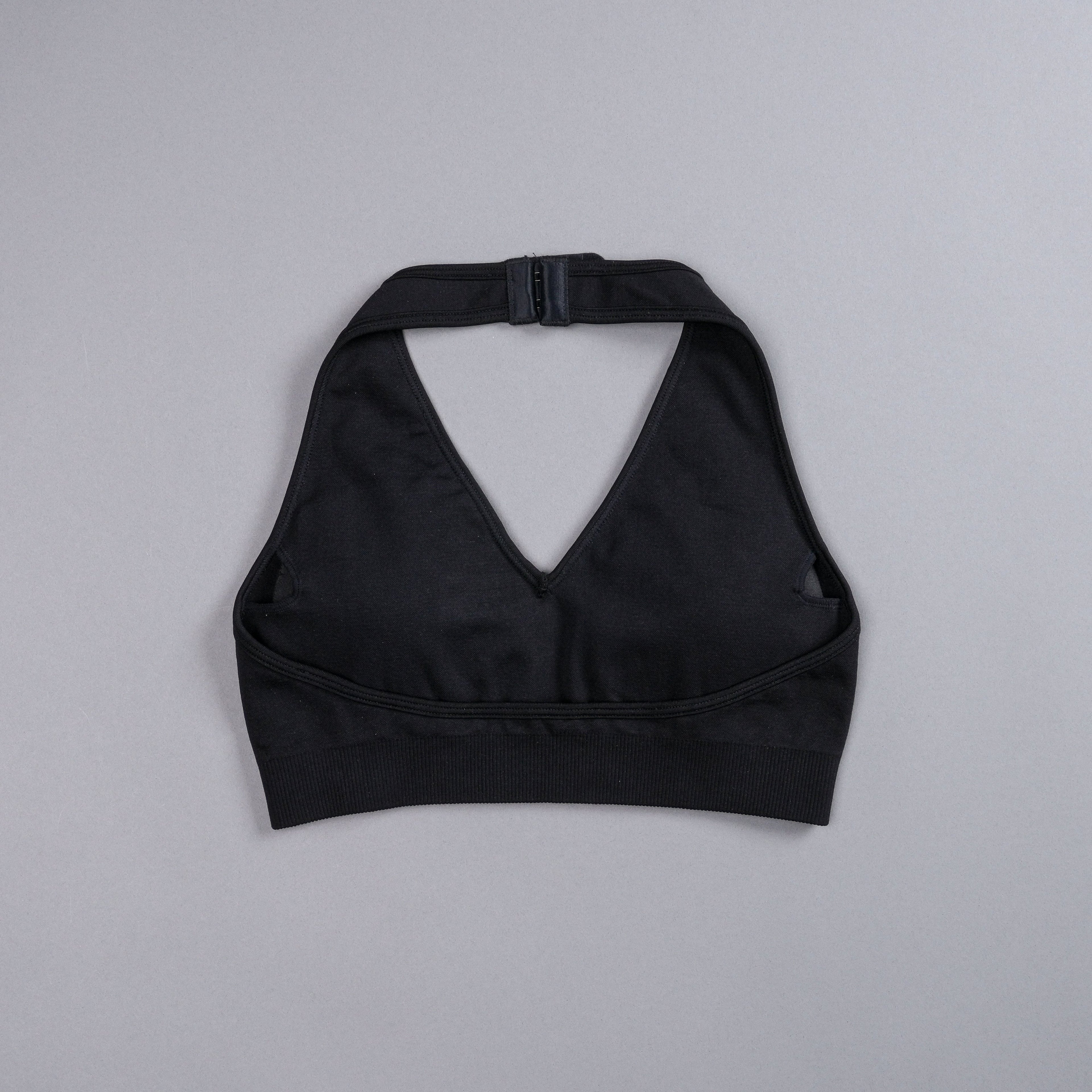 Hardcore "Everson Seamless" Halter Bra in Black — imagem 3