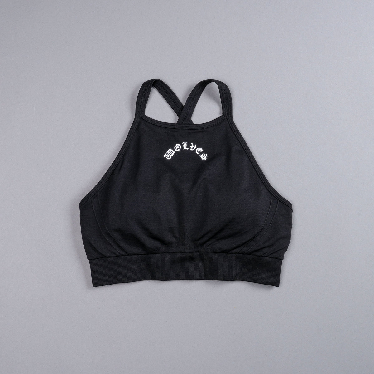 Chopper "Everson Seamless" High Neck Bra in Black - imagem 3
