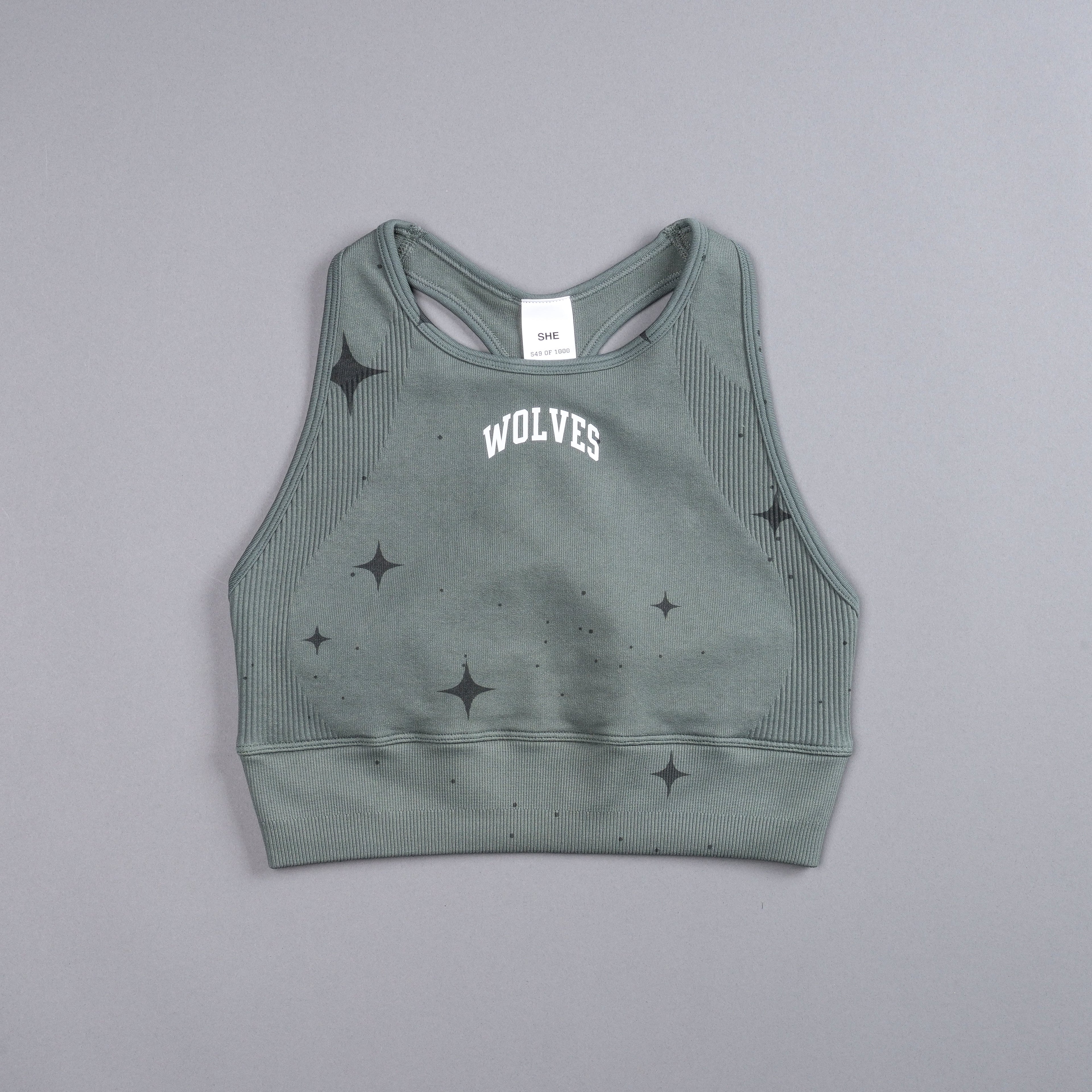 Loyalty "Everson Seamless" Racerback Tank in Greek Stone Starry Night — imagem 3