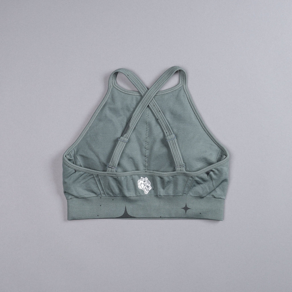 Chopper "Everson Seamless" High Neck Bra in Greek Stone Starry Night — imagem 4