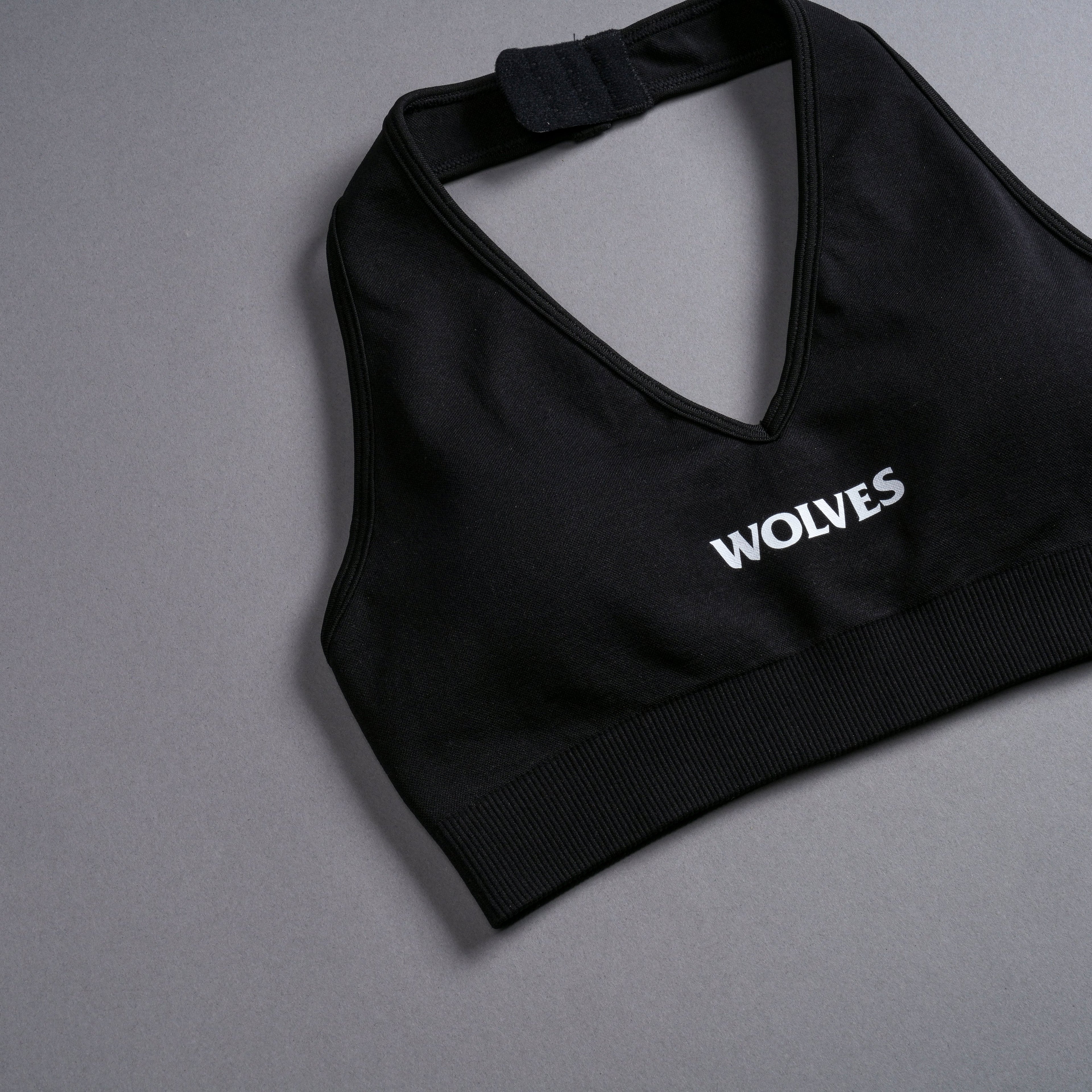 Hardcore "Everson Seamless" Halter Bra in Black — imagem 6