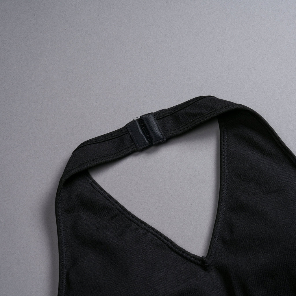 Hardcore "Everson Seamless" Halter Bra in Black — imagem 8