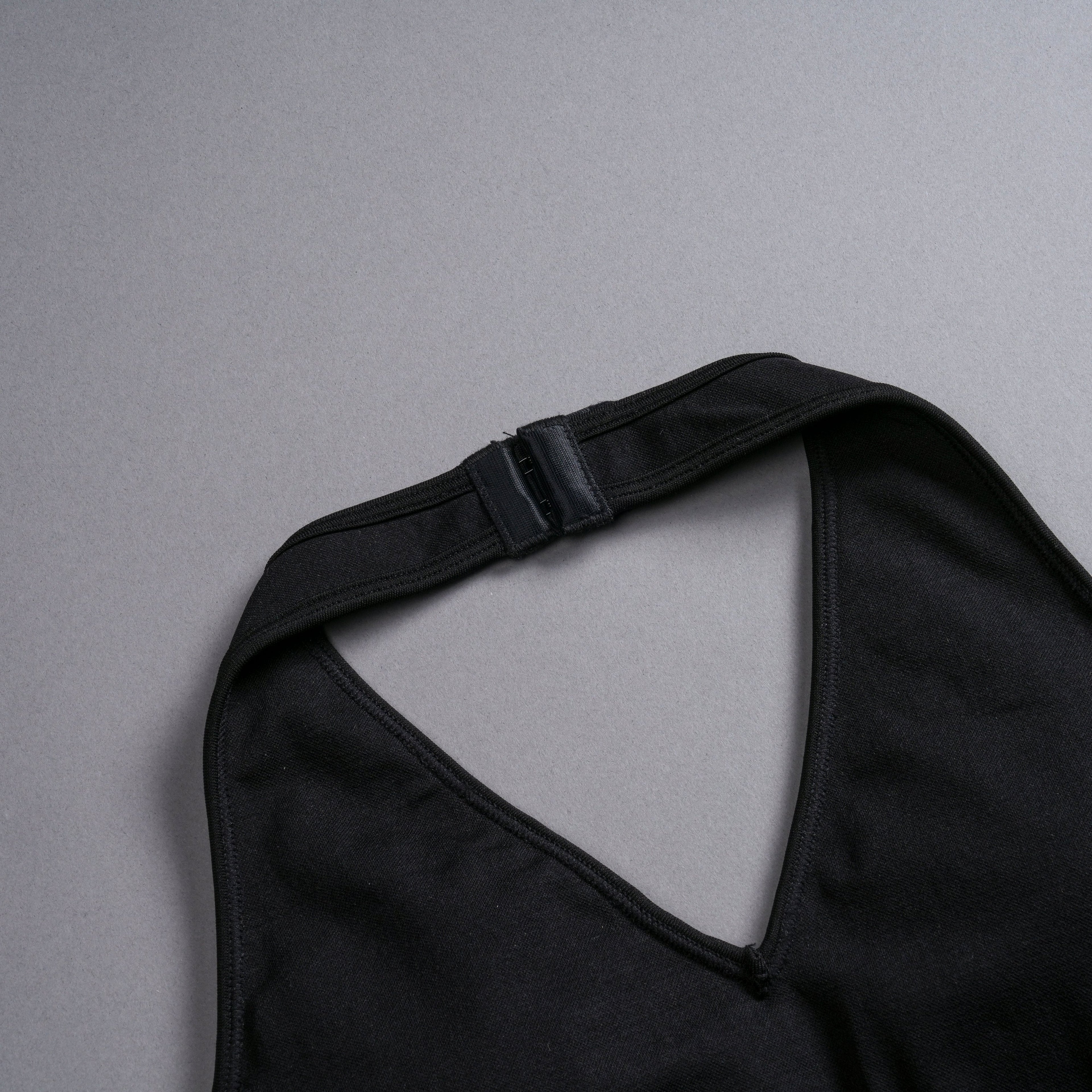 Hardcore "Everson Seamless" Halter Bra in Black — imagem 8