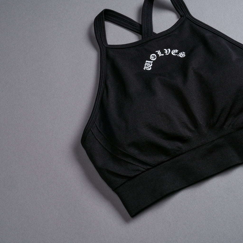 Chopper "Everson Seamless" High Neck Bra in Black — imagem 8