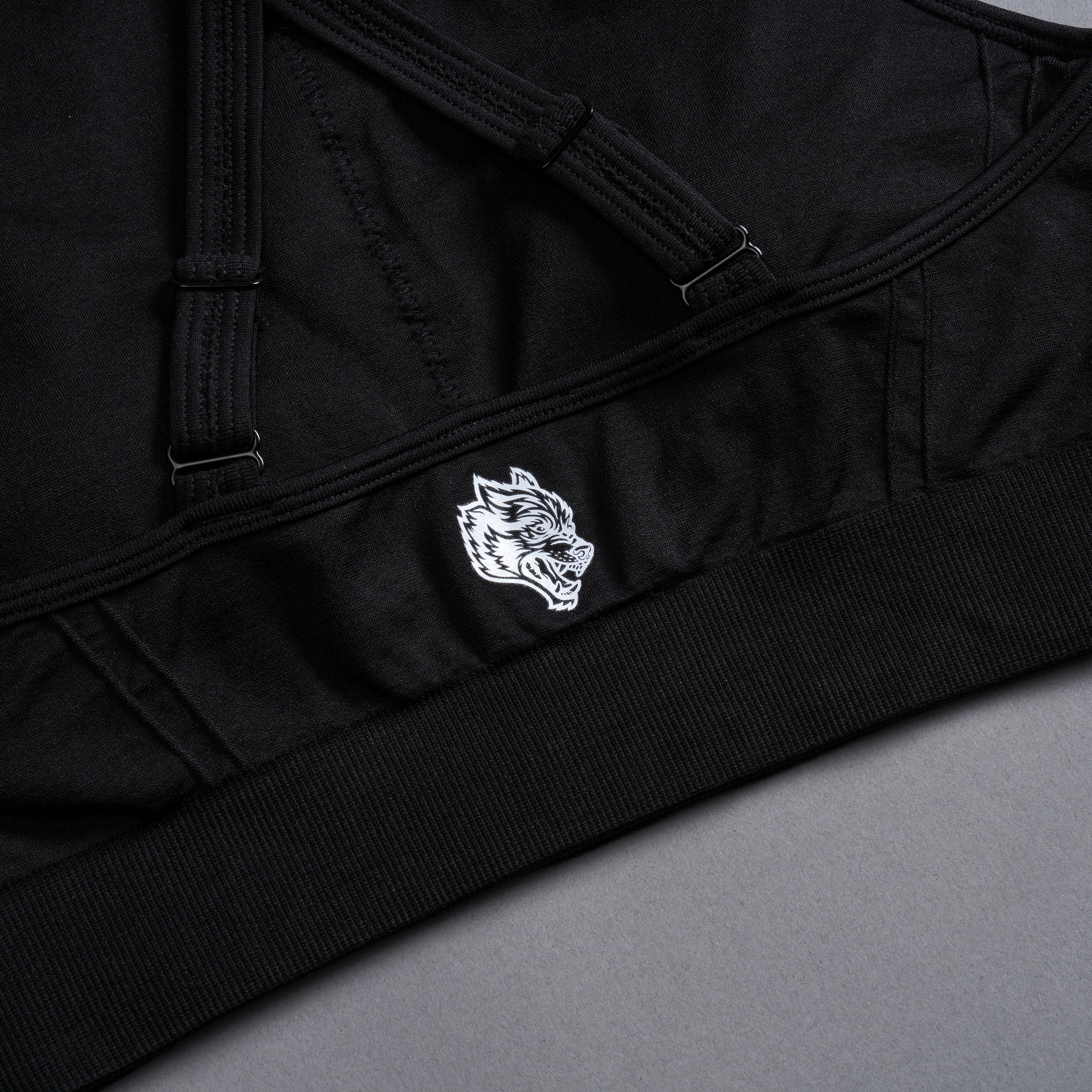 Chopper "Everson Seamless" High Neck Bra in Black — imagem 6