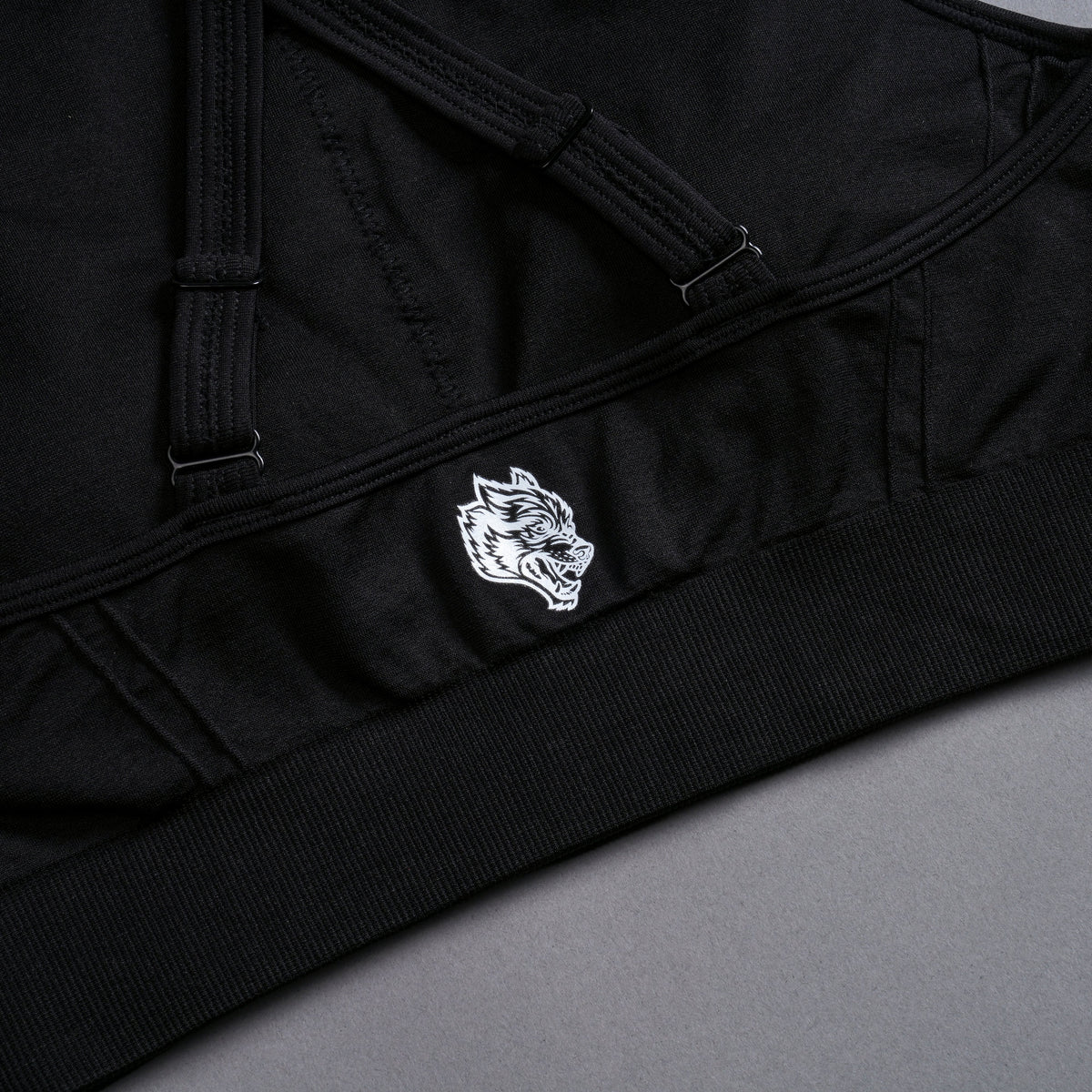Chopper "Everson Seamless" High Neck Bra in Black - imagem 6
