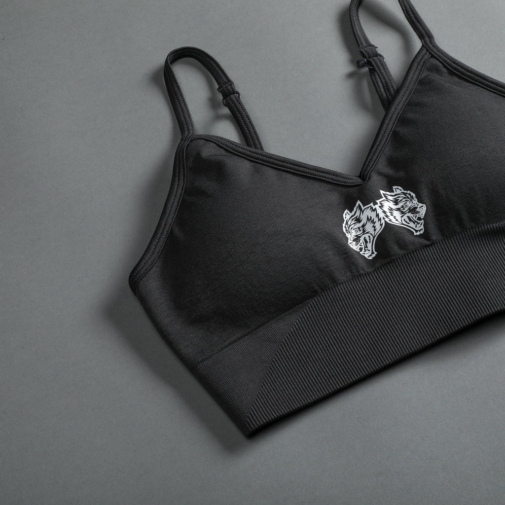 IYKYK Everson Seamless "Sports" Bra in Wolf Gray — imagem 8