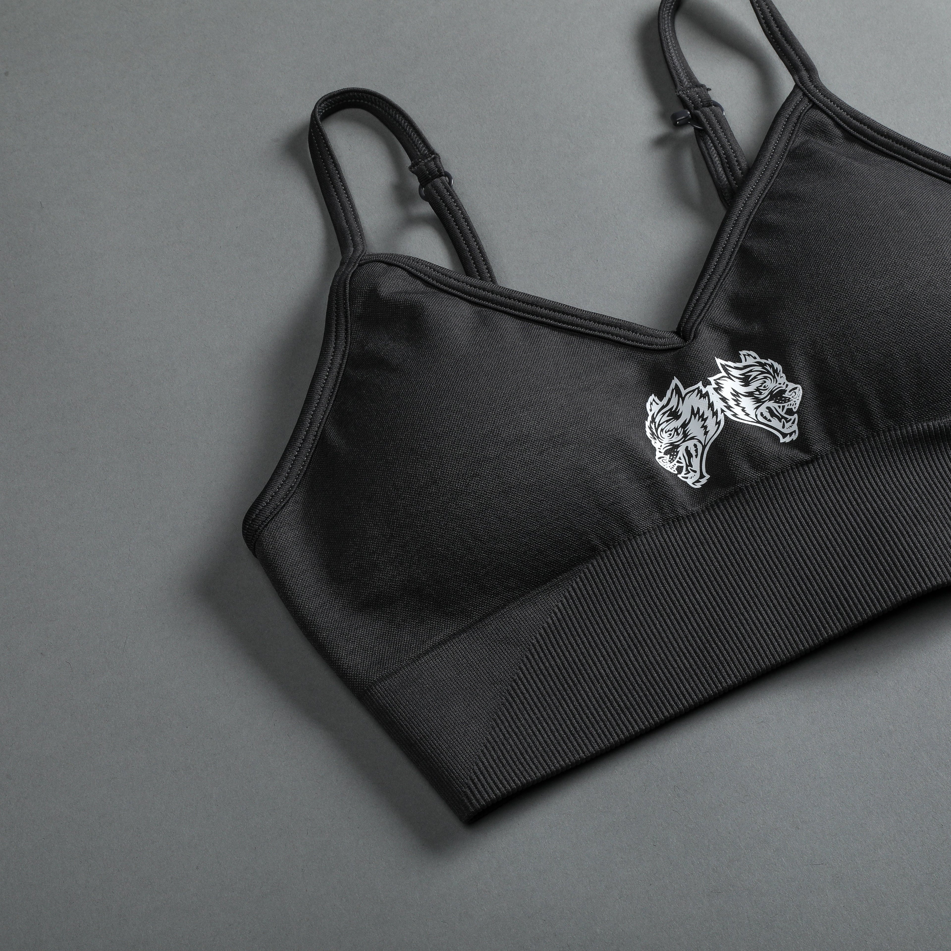 IYKYK Everson Seamless "Sports" Bra in Wolf Gray — imagem 8