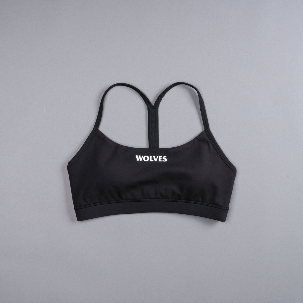 WLVS "Energy" Everyday Sports Bra in Black — imagem 3