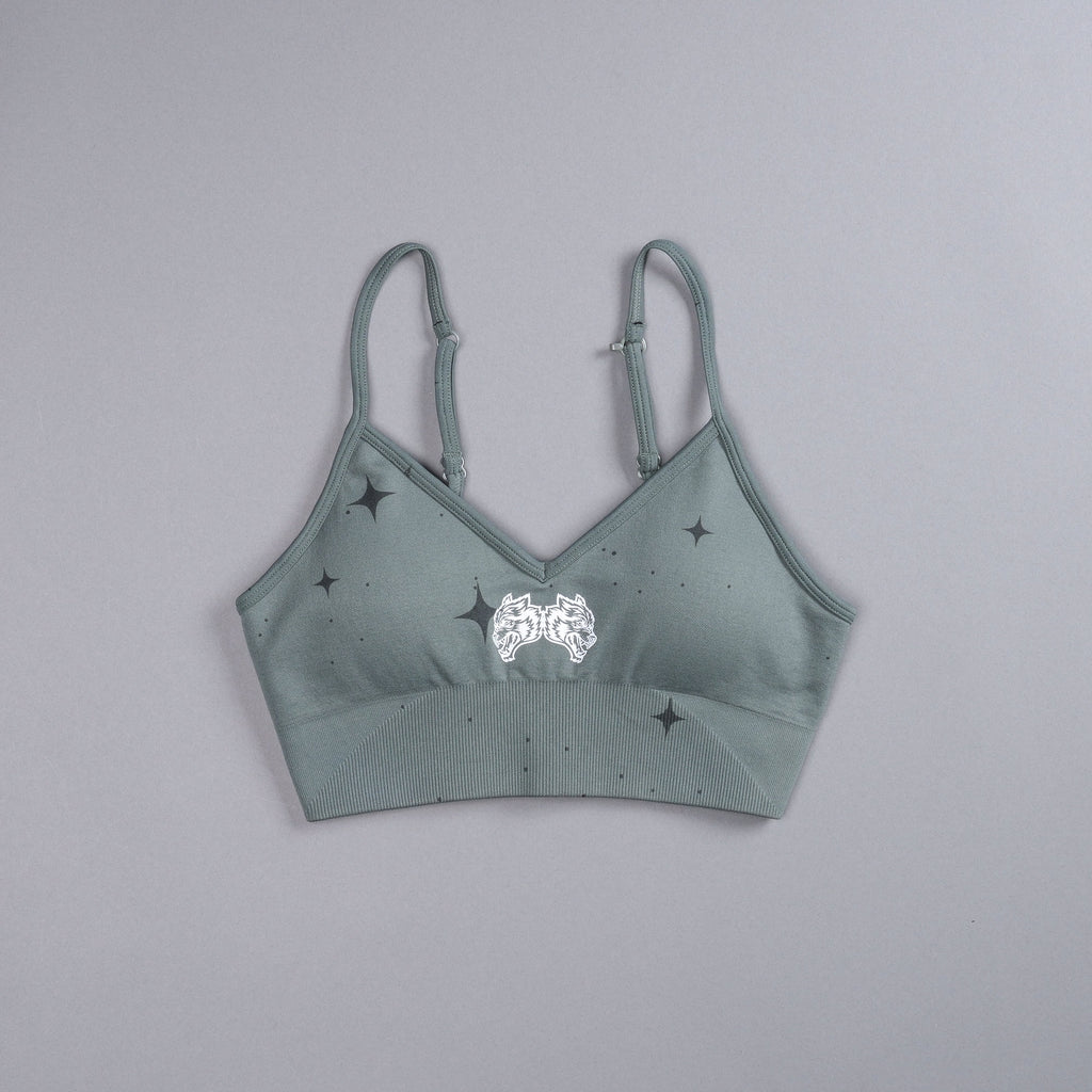 IYKYK Everson Seamless "Sports" Bra in Greek Stone Starry Night — imagem 3
