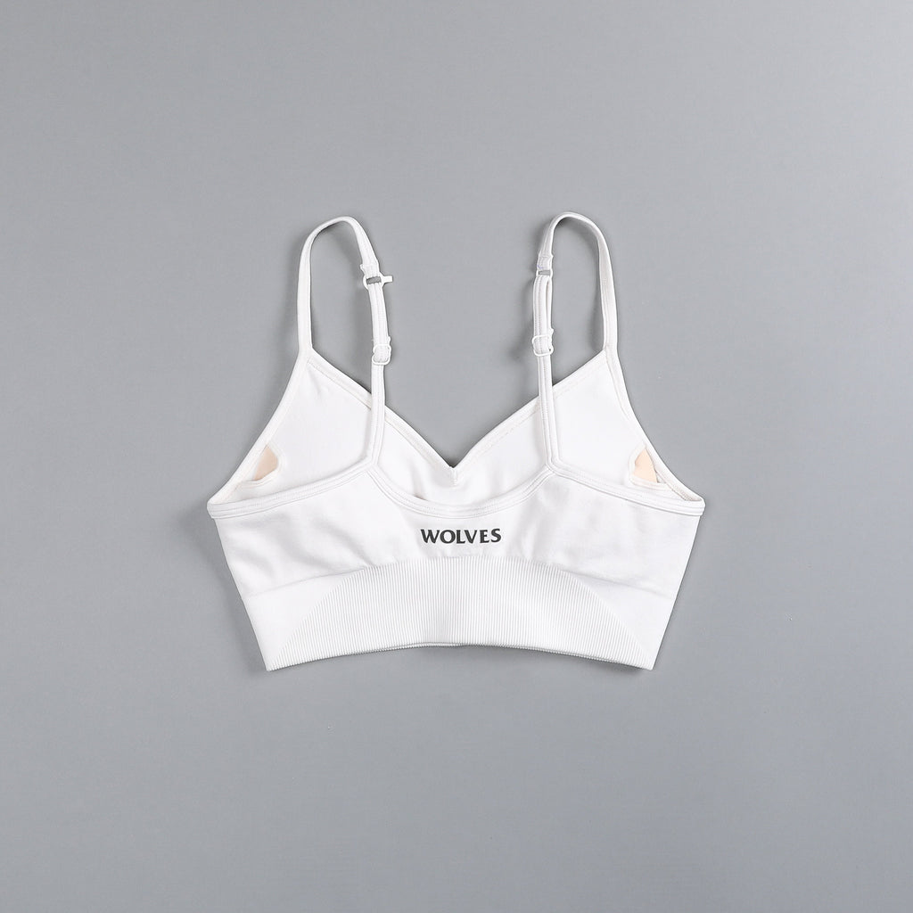 Faster "Everson Seamless" Sports Bra in Stone — imagem 7