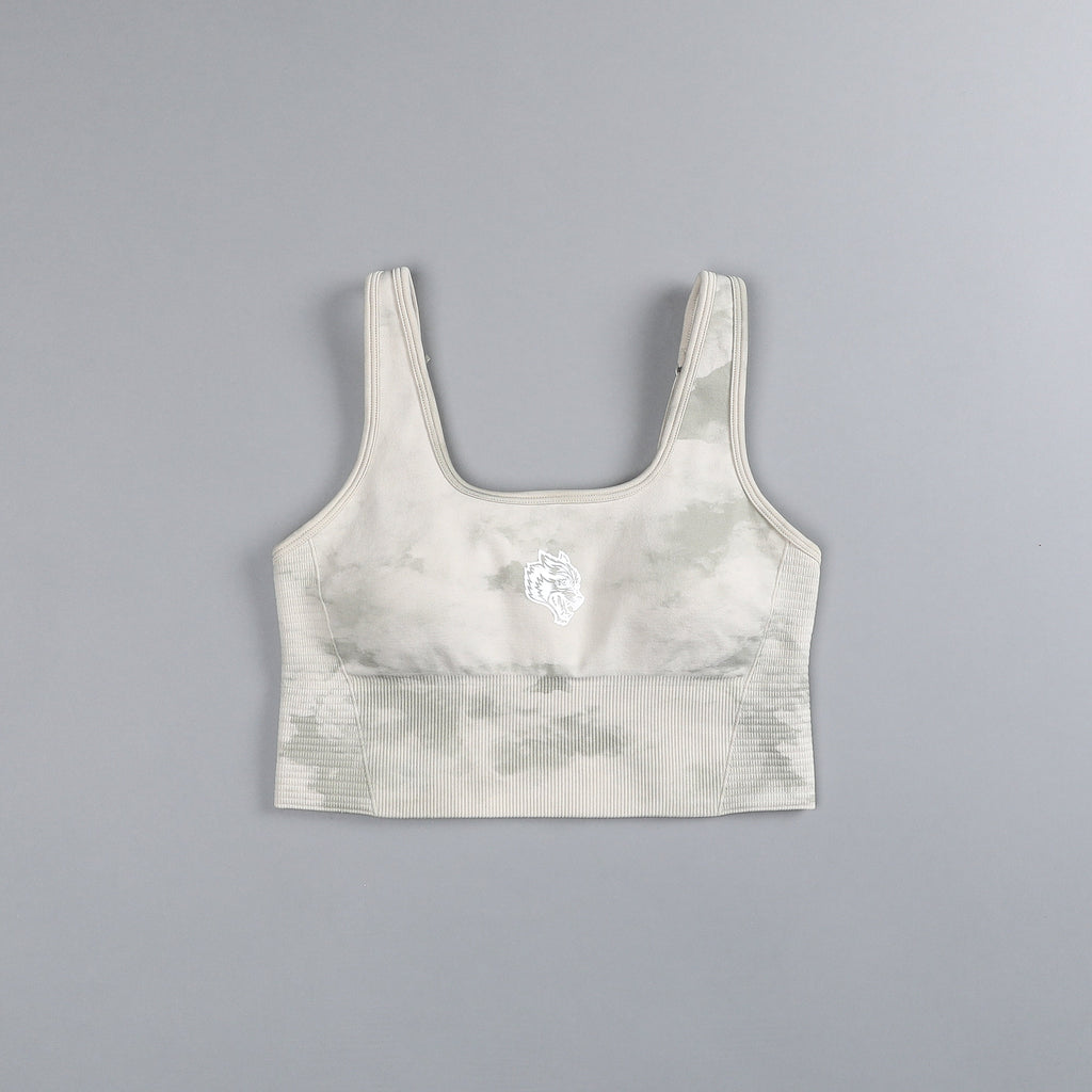 Pyramid V2 "Everson Seamless" Valencourt Bra in Cactus Gray Ghost Clouds — imagem 3