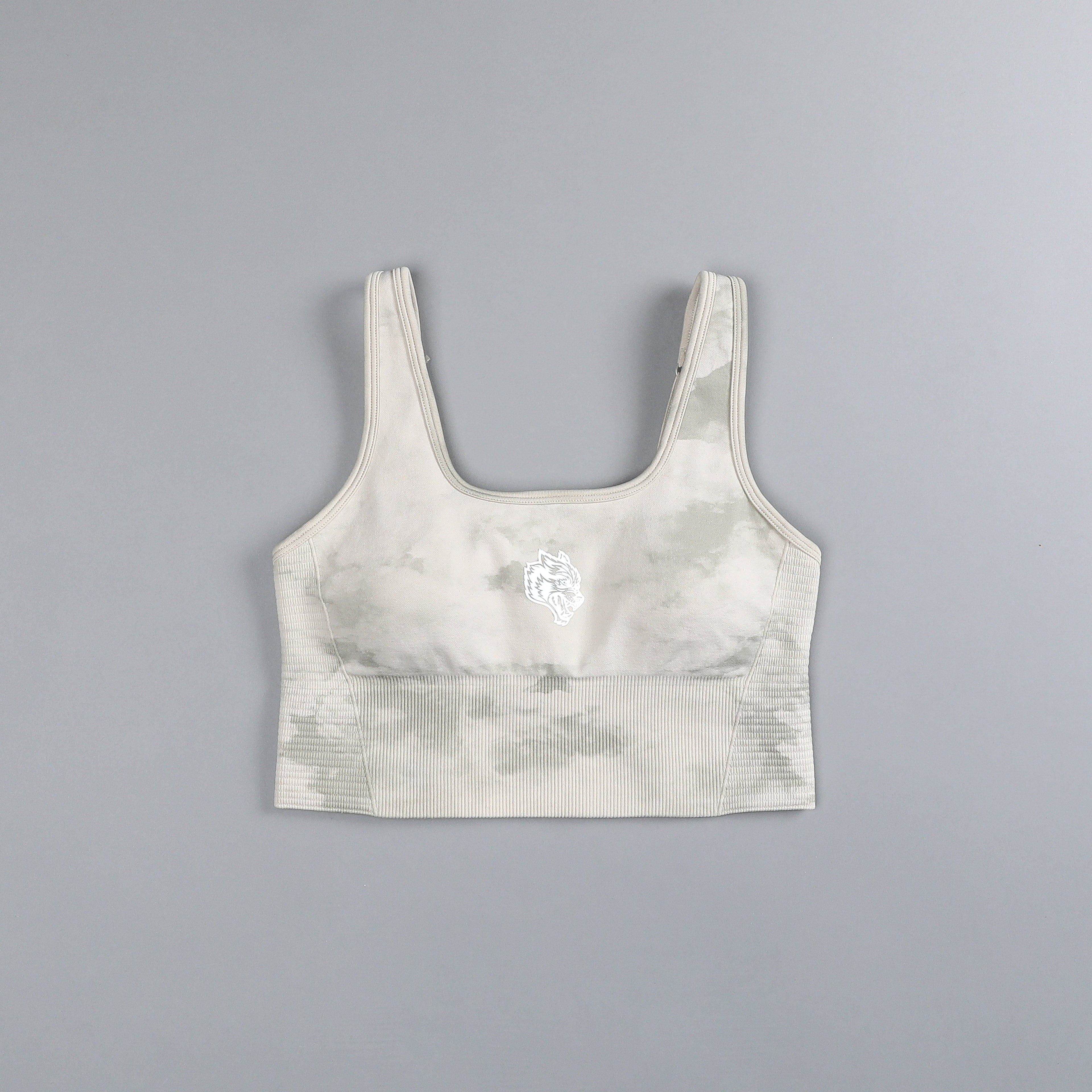Pyramid V2 "Everson Seamless" Valencourt Bra in Cactus Gray Ghost Clouds — imagem 3