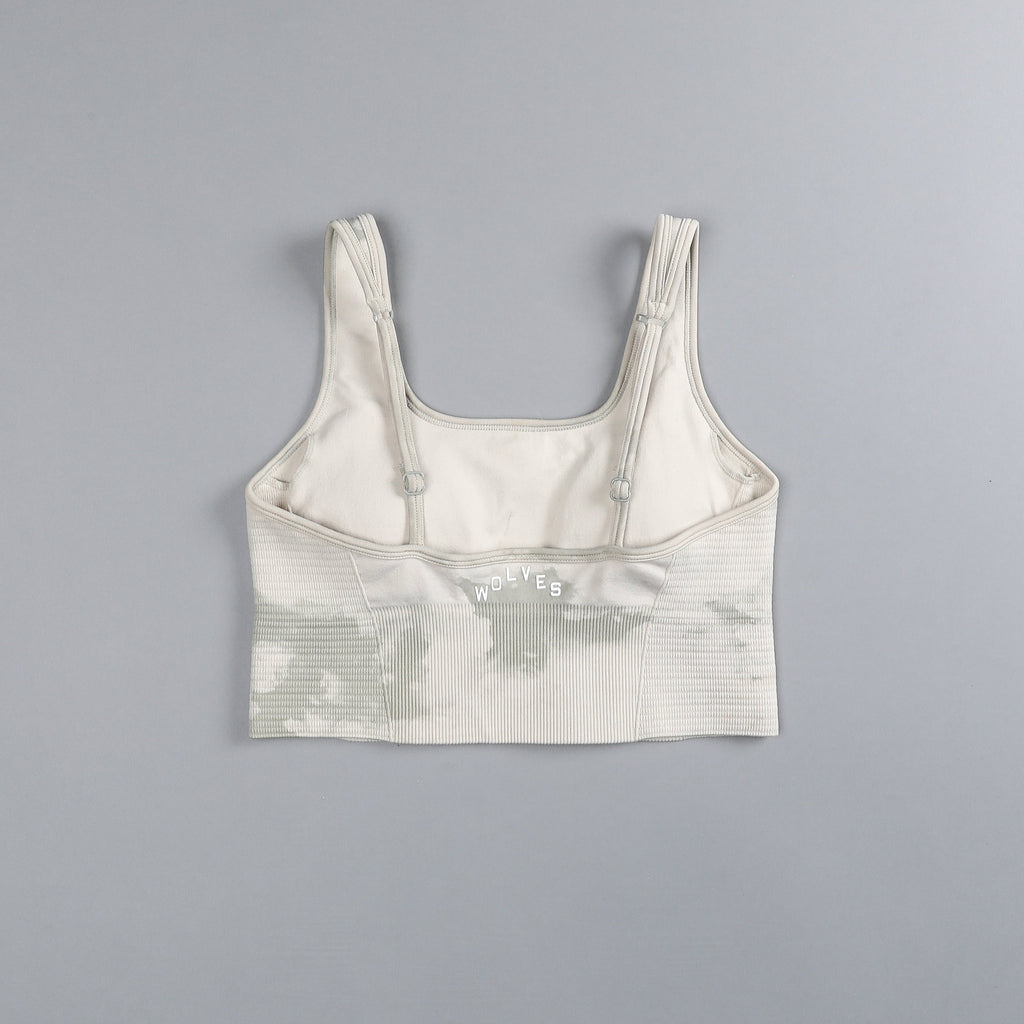 Pyramid V2 "Everson Seamless" Valencourt Bra in Cactus Gray Ghost Clouds — imagem 4