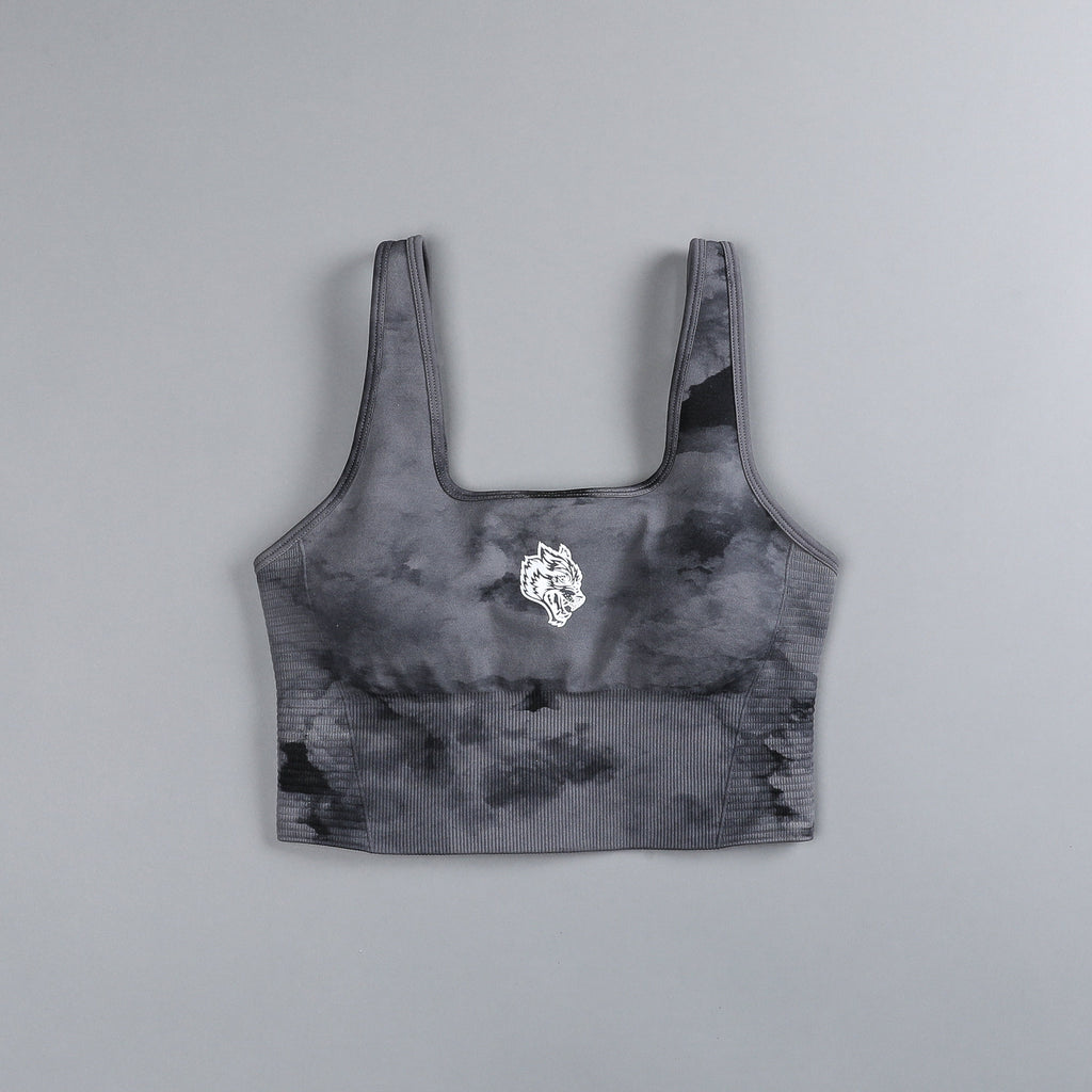 Pyramid V2 "Everson Seamless" Valencourt Bra in Black Ghost Clouds — imagem 3