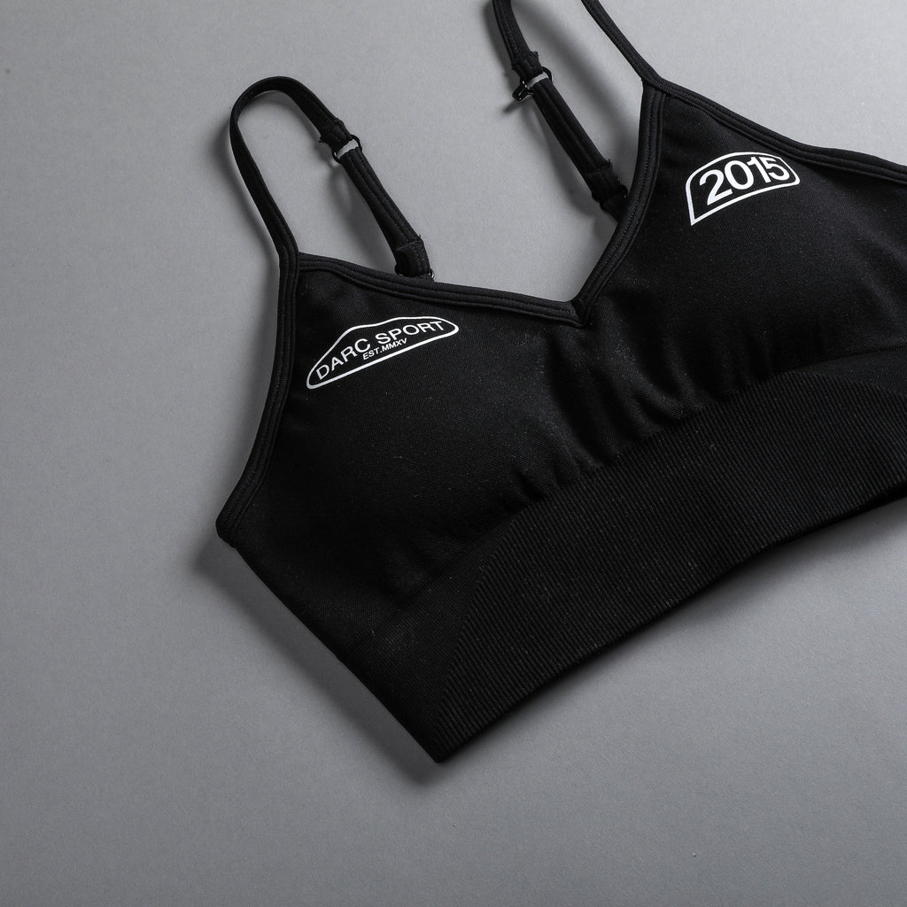 Faster "Everson Seamless" Sports Bra in Black — imagem 8