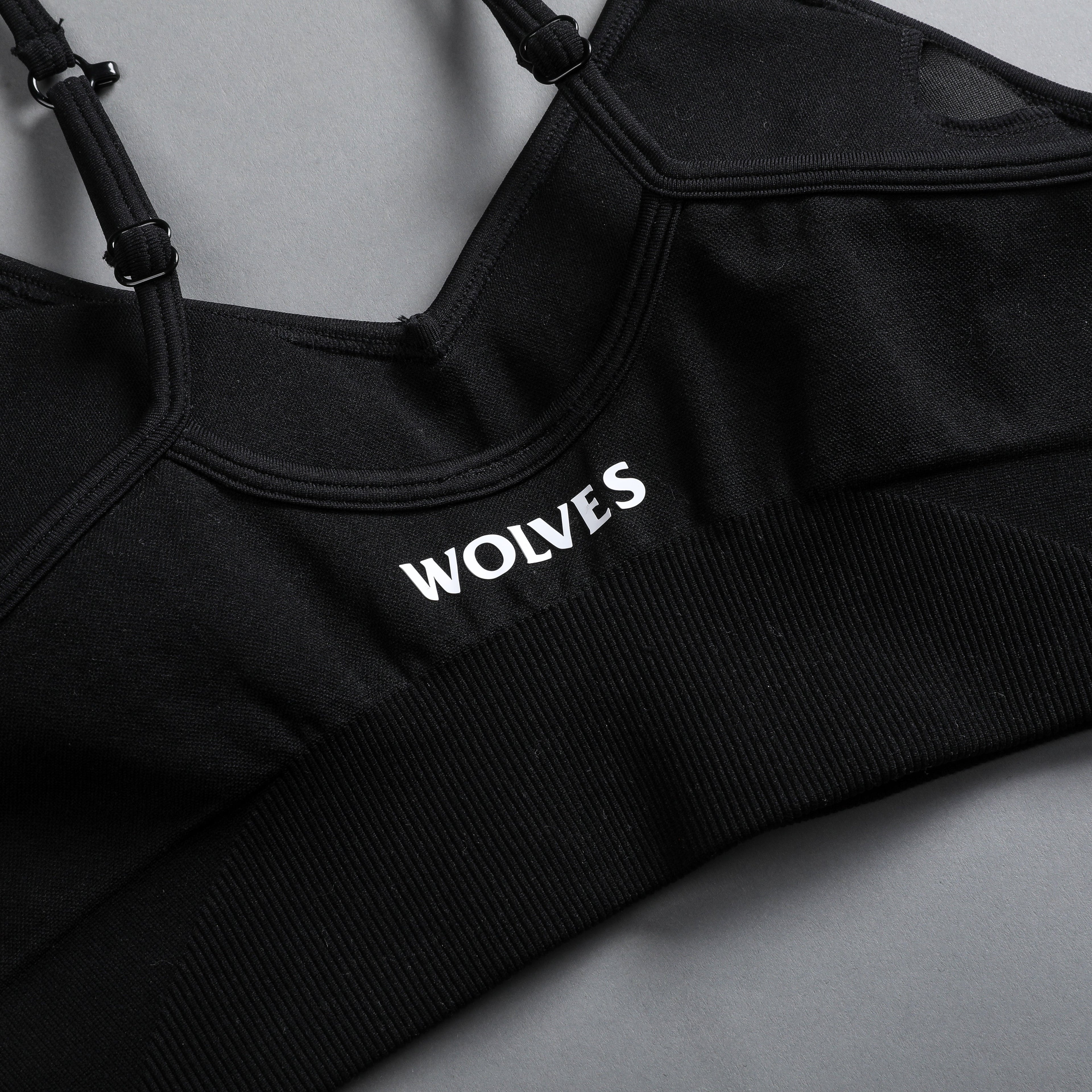 Faster "Everson Seamless" Sports Bra in Black — imagem 9