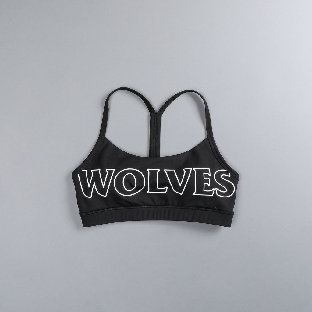 Jumbo Hardcore "Energy" Everyday Sports Bra in Black