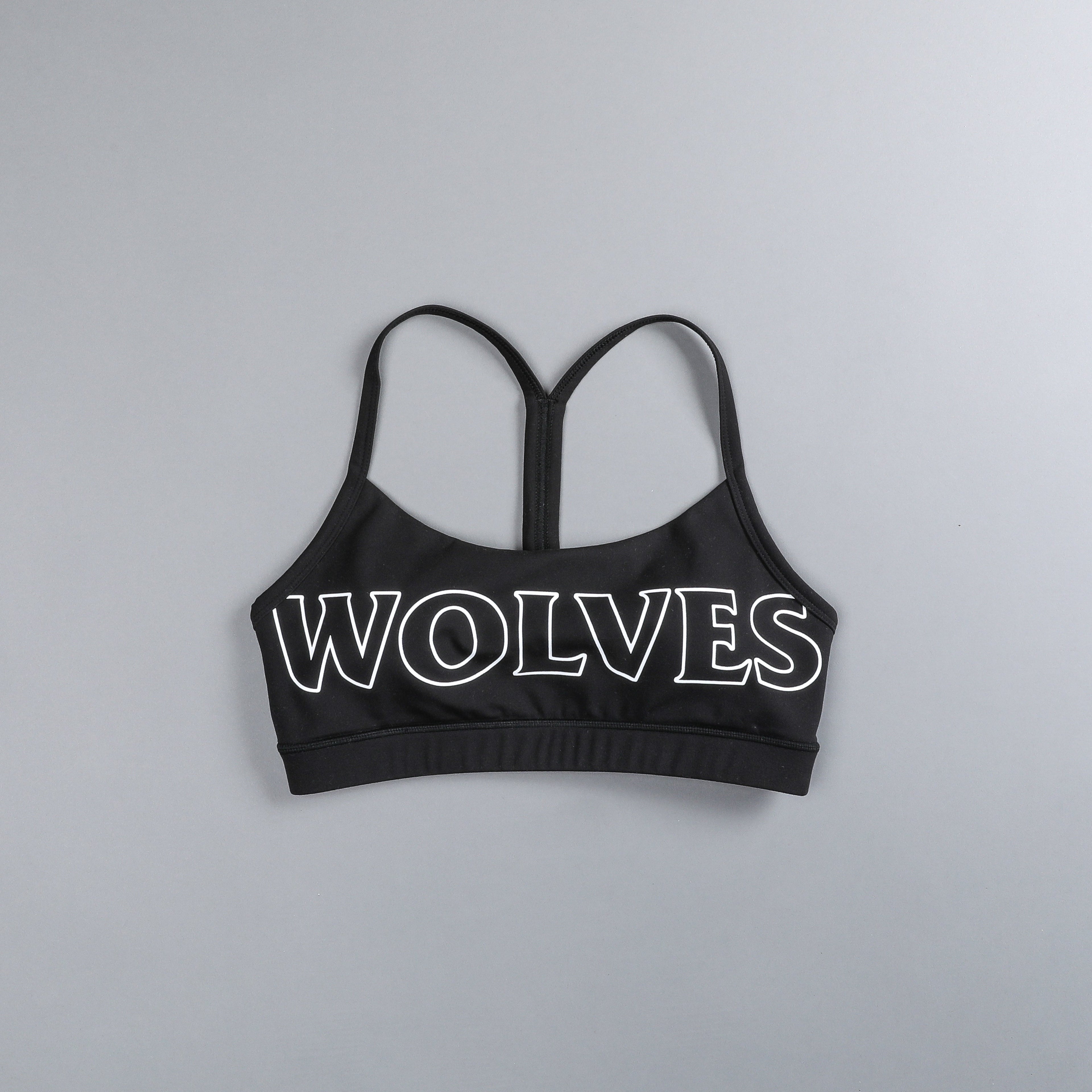 Jumbo Hardcore "Energy" Everyday Sports Bra in Black