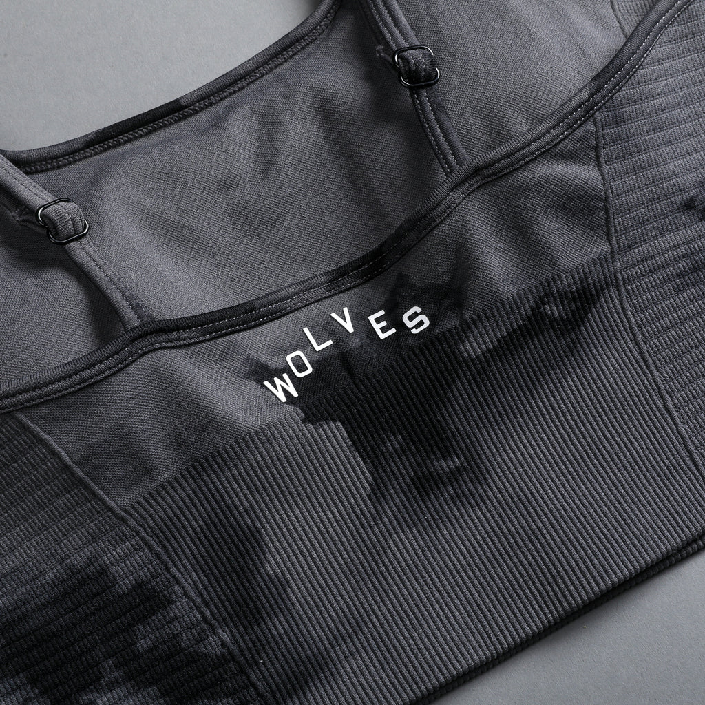 Pyramid V2 "Everson Seamless" Valencourt Bra in Black Ghost Clouds — imagem 9