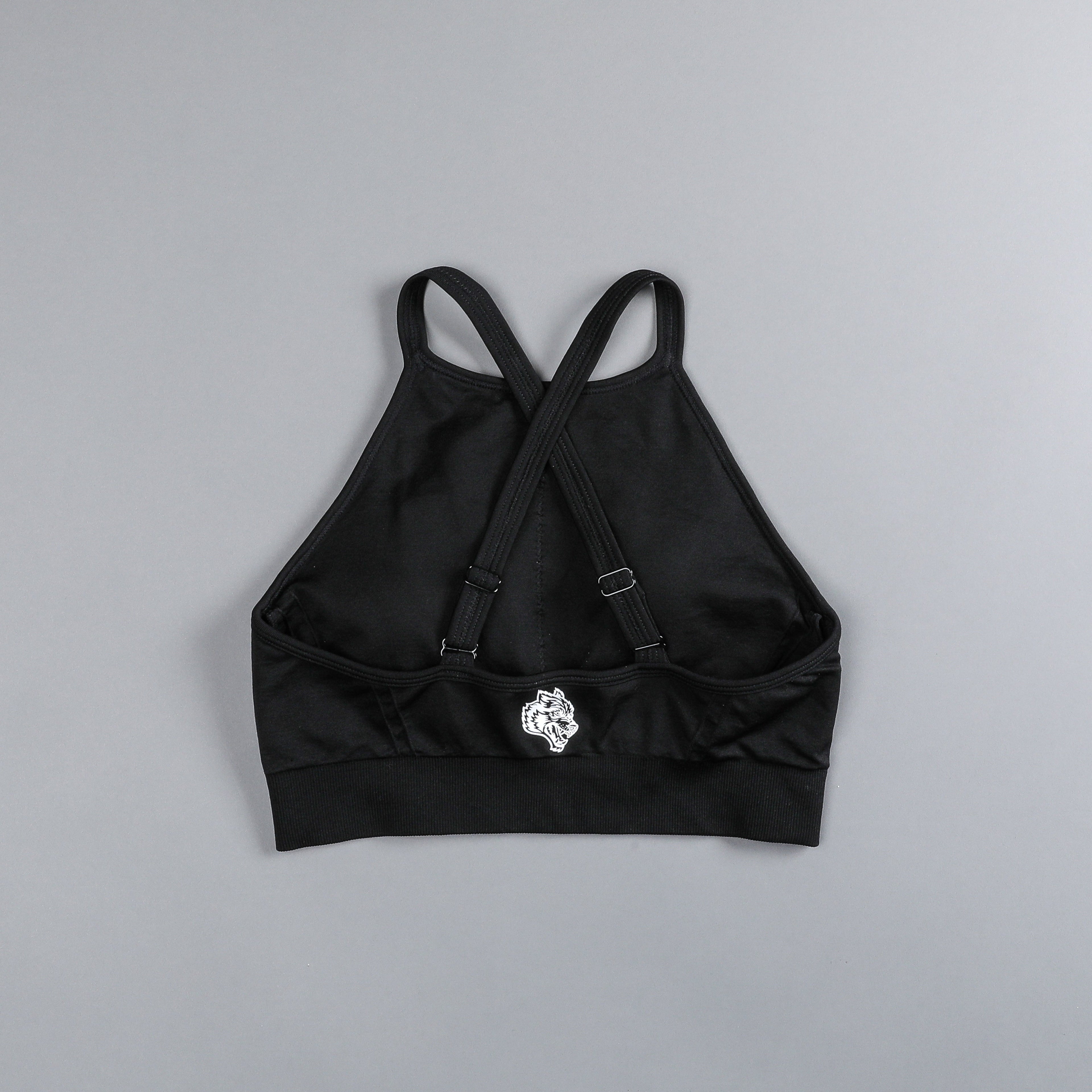 Faster "Everson Seamless" High Neck Bra in Black — imagem 7