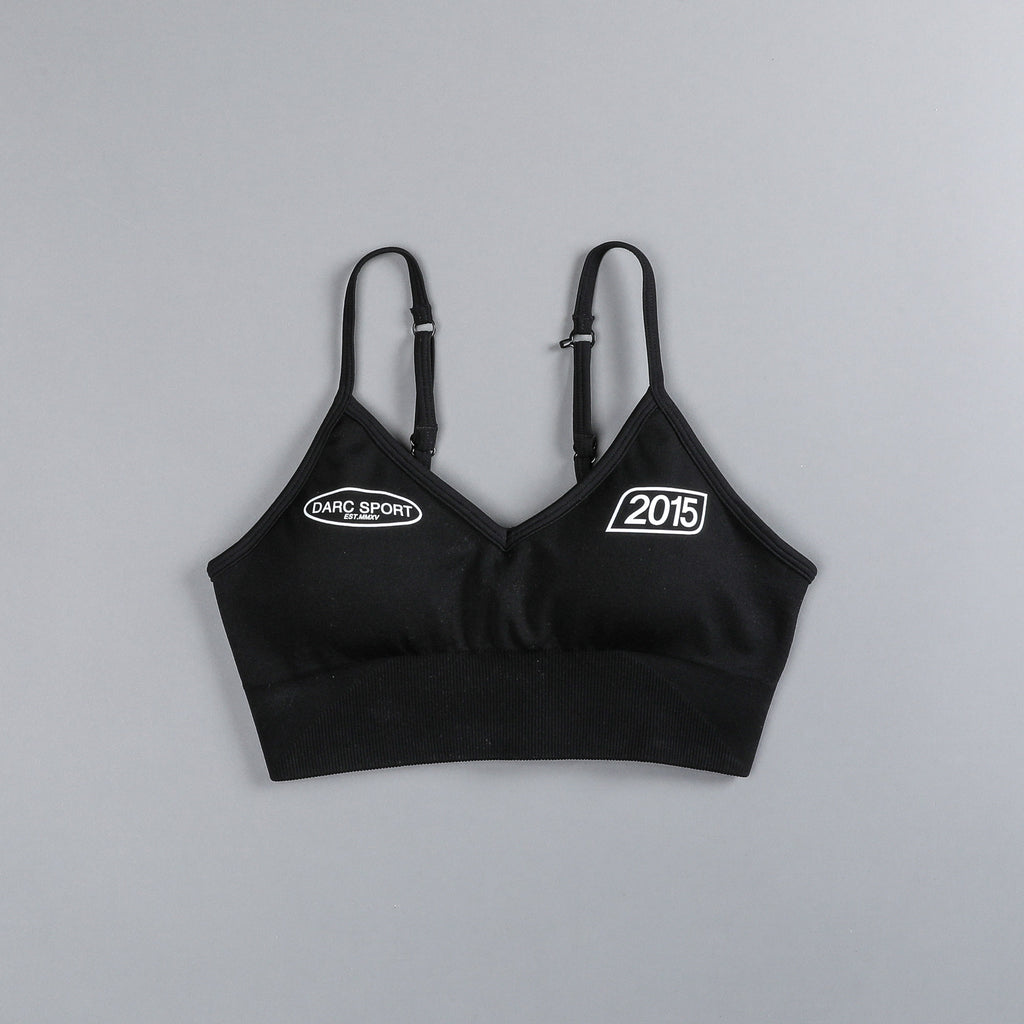 Faster "Everson Seamless" Sports Bra in Black — imagem 6