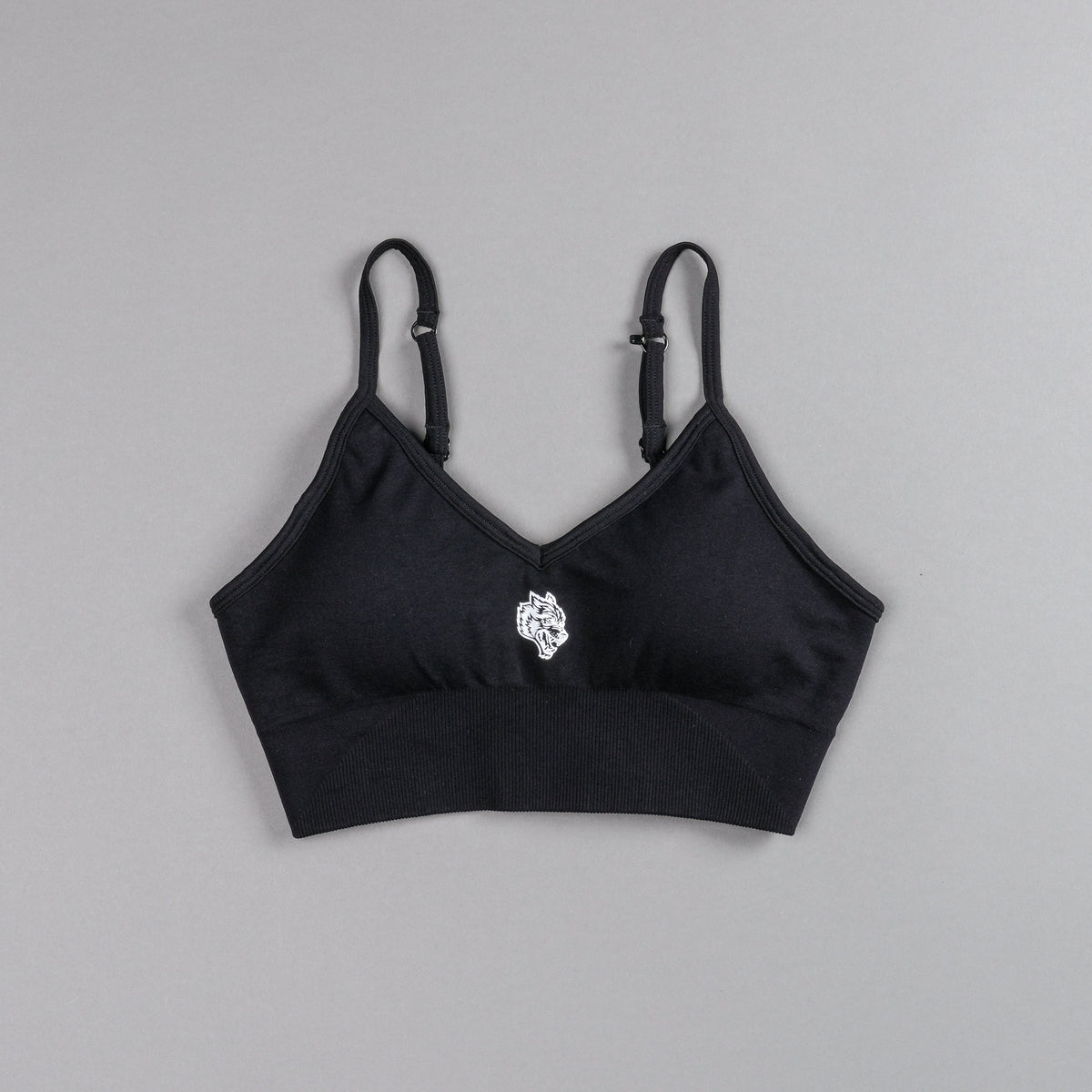Wolf Chopper "Everson Seamless" Sports Bra in Black - imagem 3