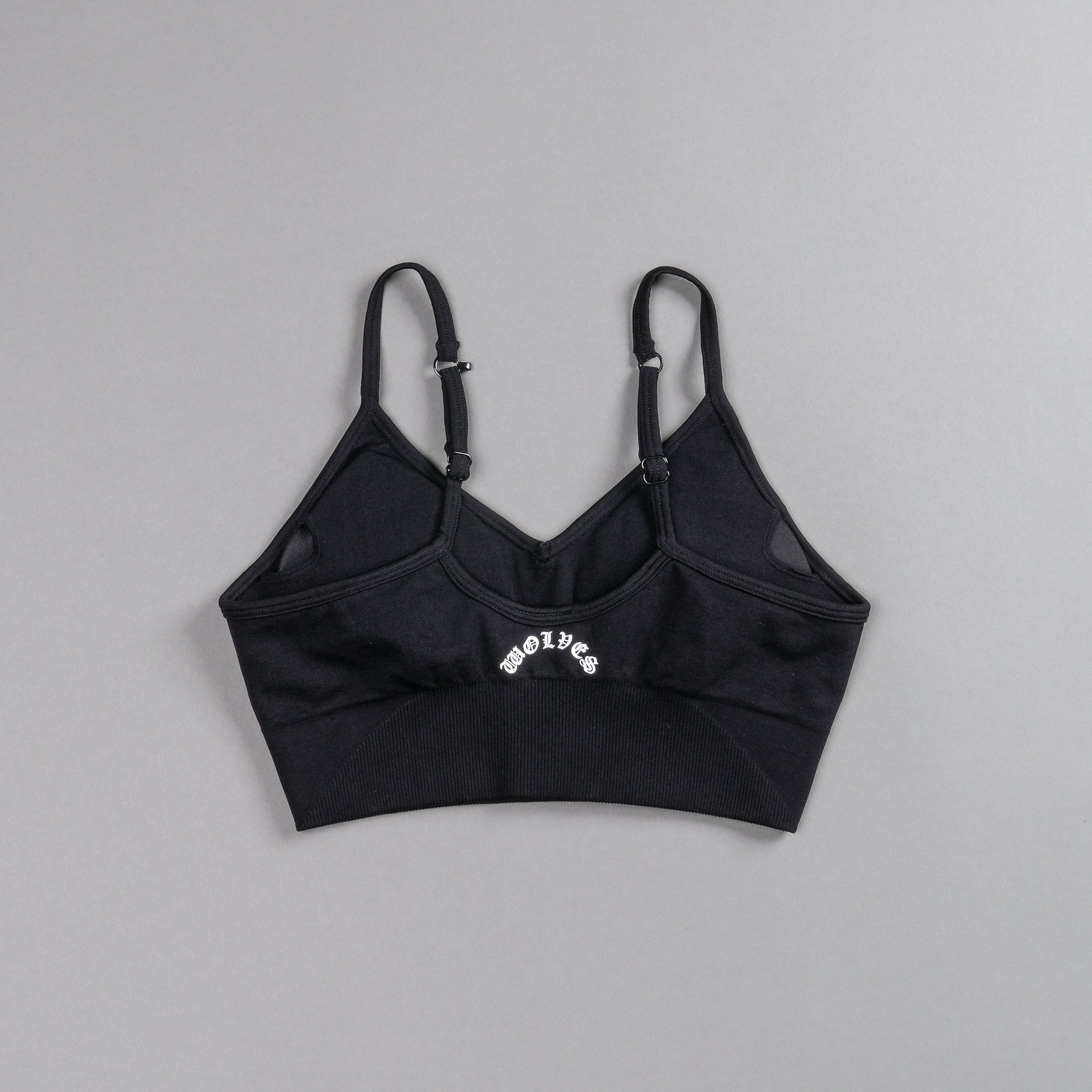 Wolf Chopper "Everson Seamless" Sports Bra in Black — imagem 4