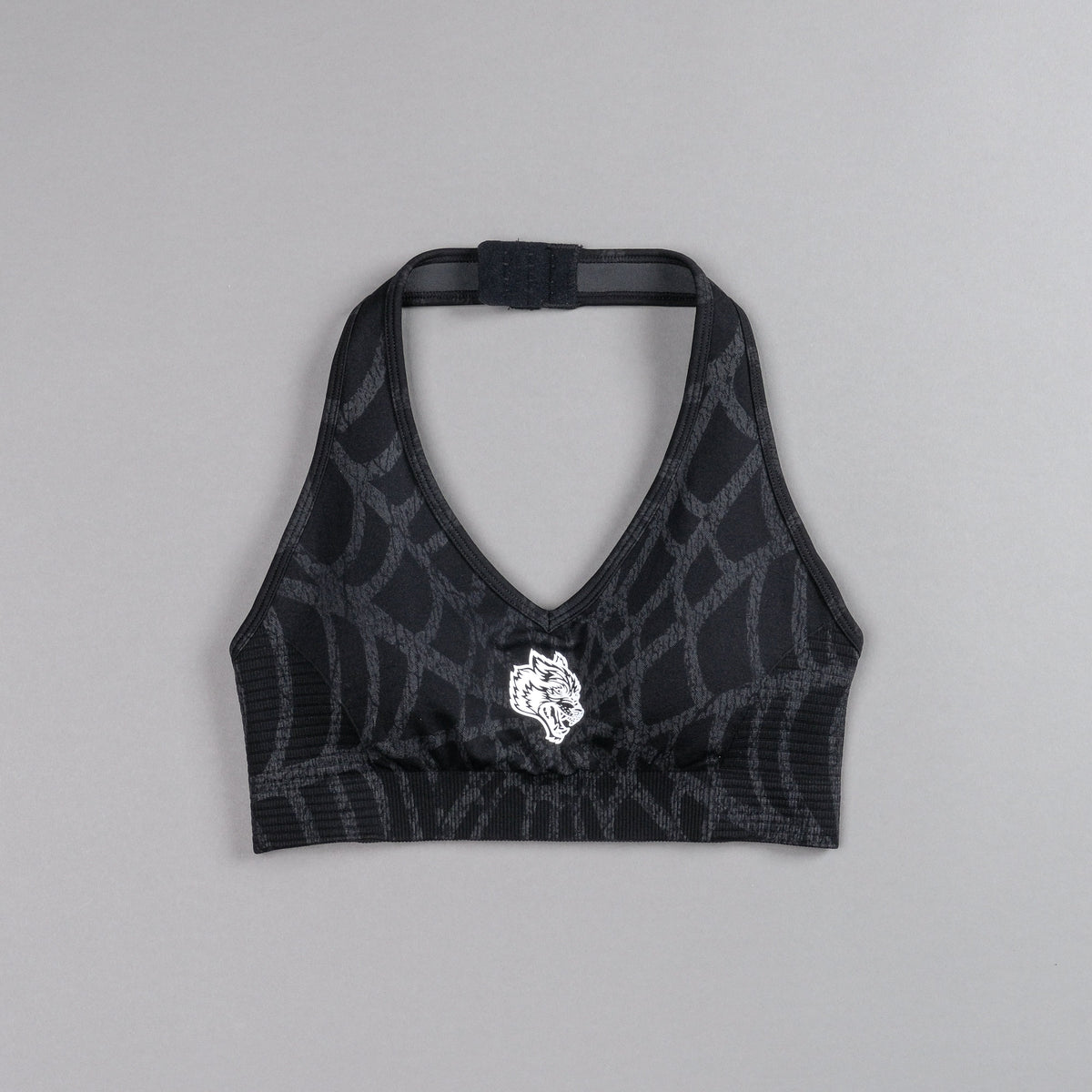 Single Wolf "Everson Seamless" Valencourt Bra in Black Symbiote Web V2 - imagem 3