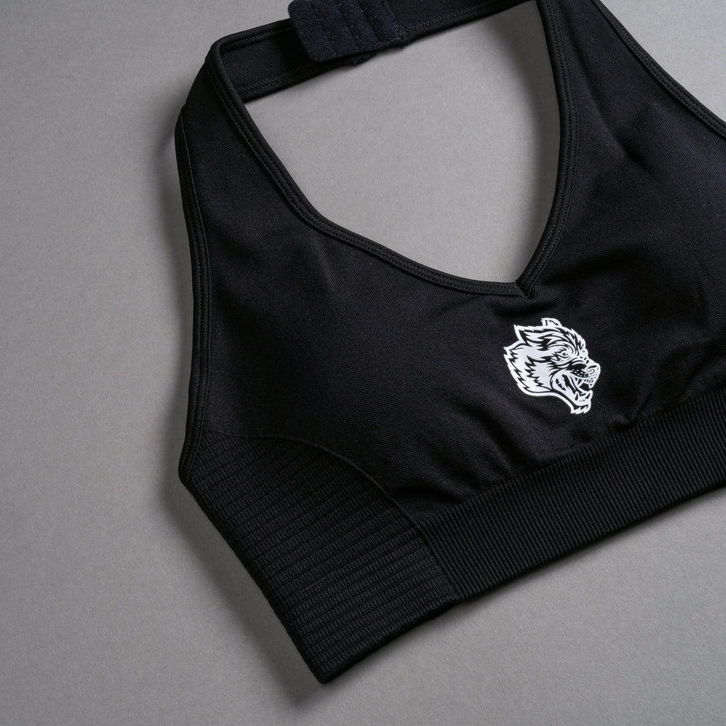 Single Wolf "Everson Seamless" Valencourt Bra in Black — imagem 8
