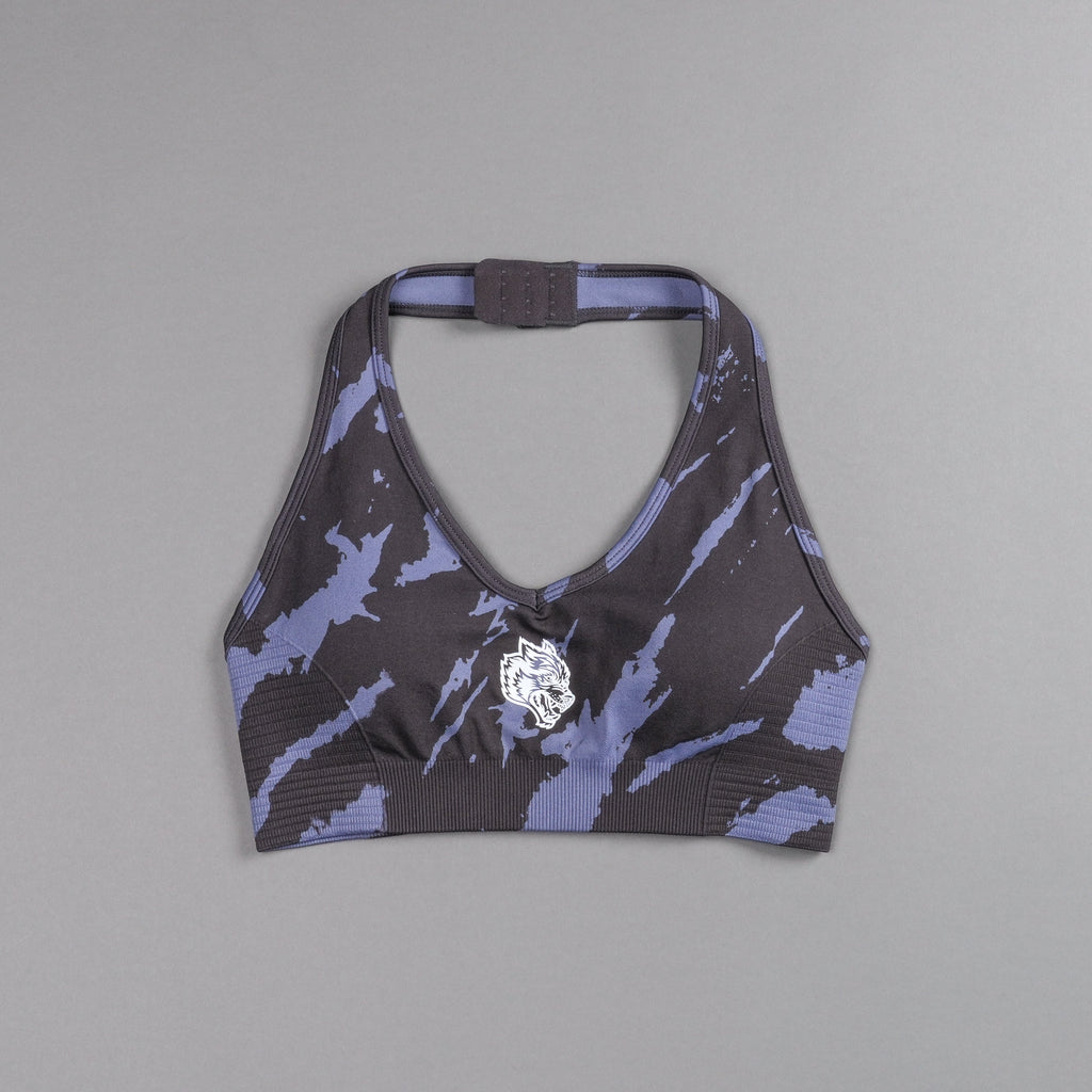 Single Wolf "Everson Seamless" Valencourt Bra in Purple Stone Native Camo — imagem 3