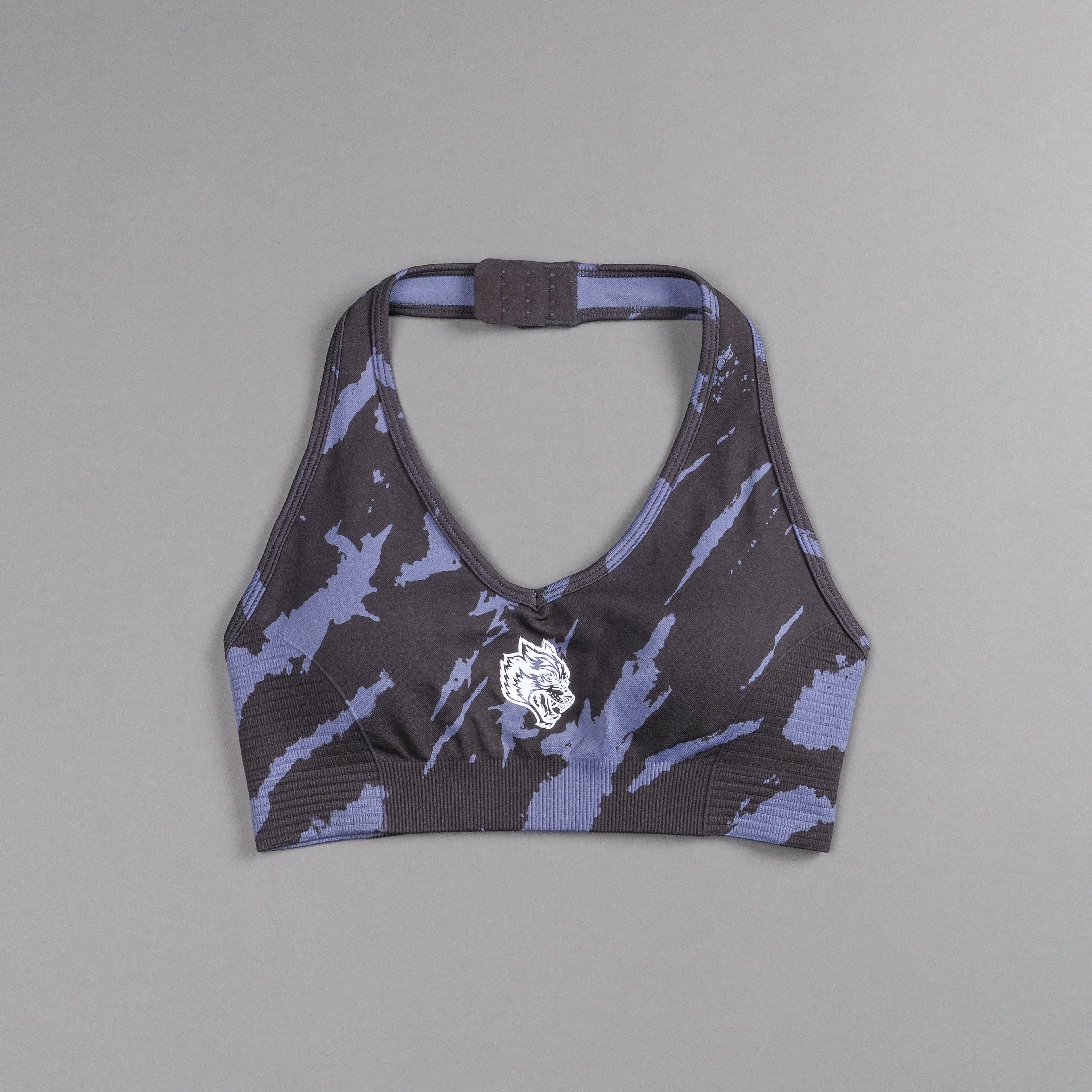Single Wolf "Everson Seamless" Valencourt Bra in Purple Stone Native Camo — imagem 3