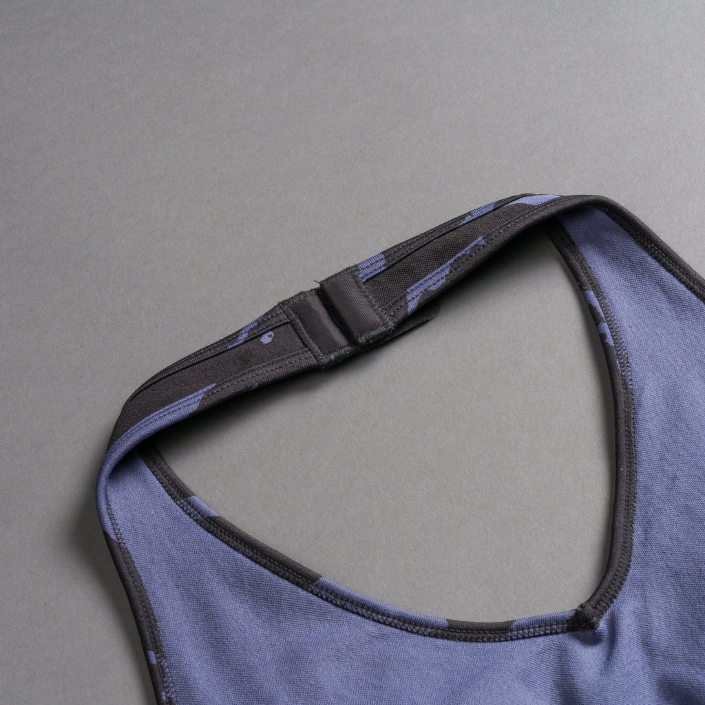 Single Wolf "Everson Seamless" Valencourt Bra in Purple Stone Native Camo — imagem 9