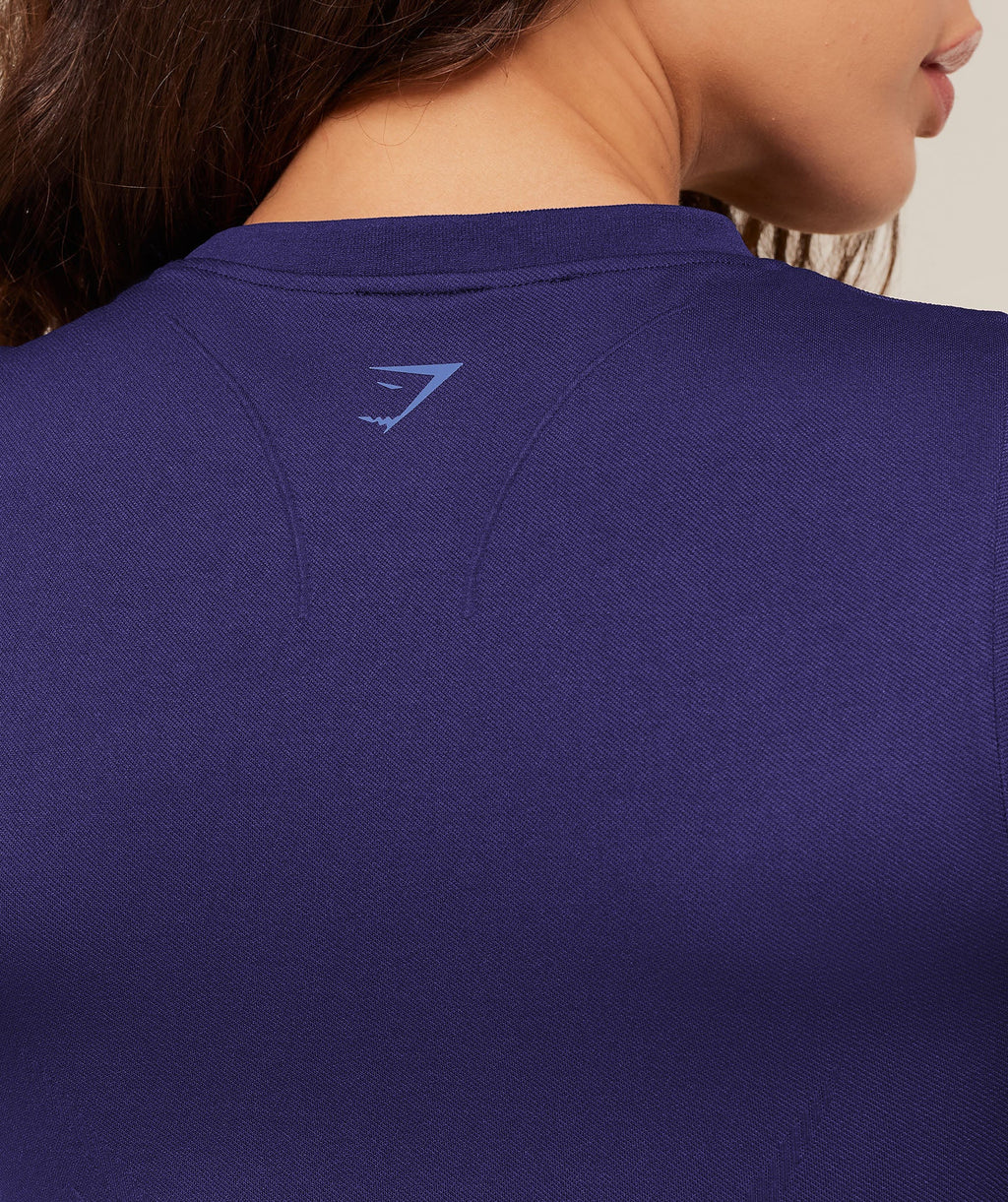 Poise Crew Neck Short Sleeve Top - Indigo Purple — imagem 6