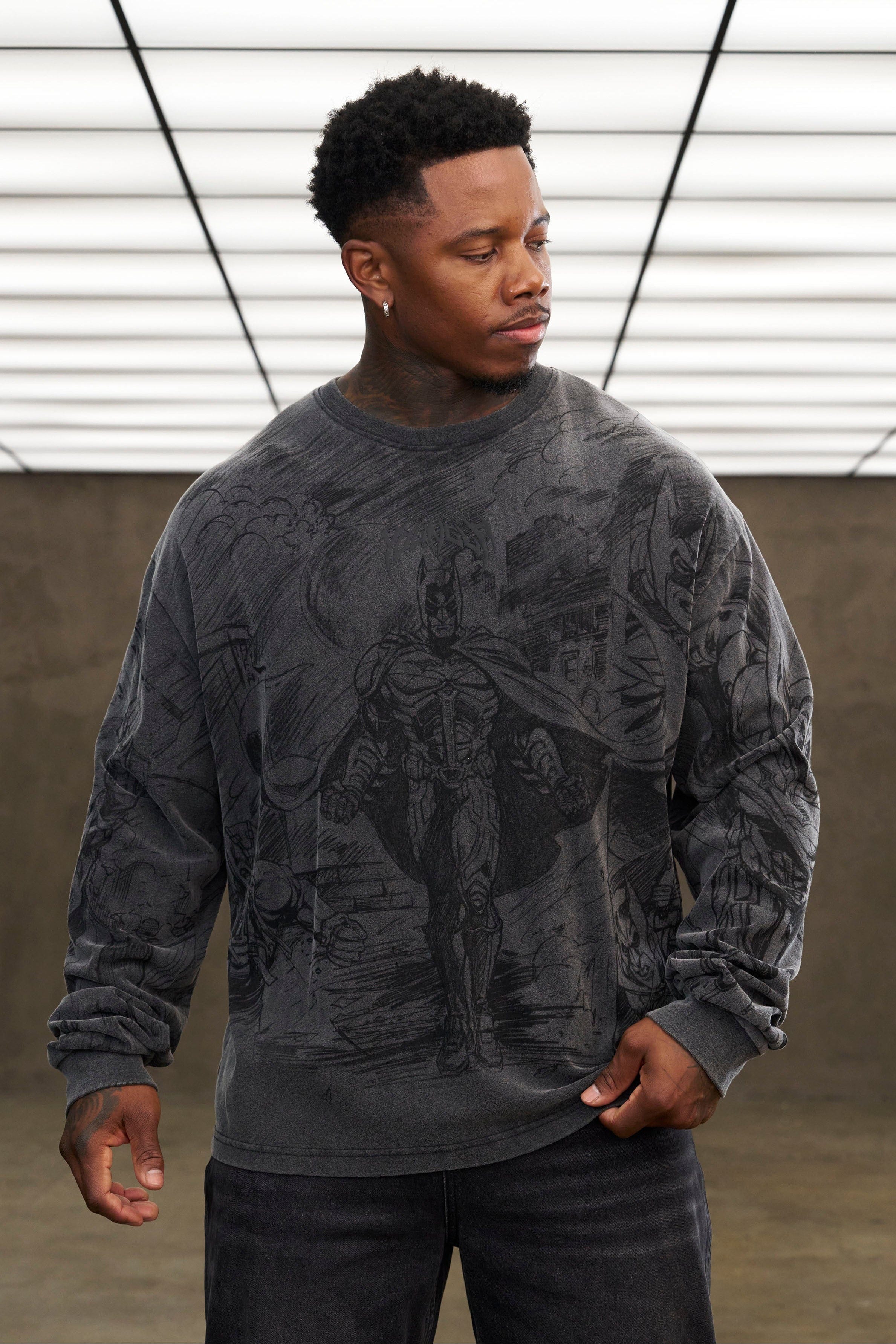 8002 - Batman Comic Longsleeves — imagem 2